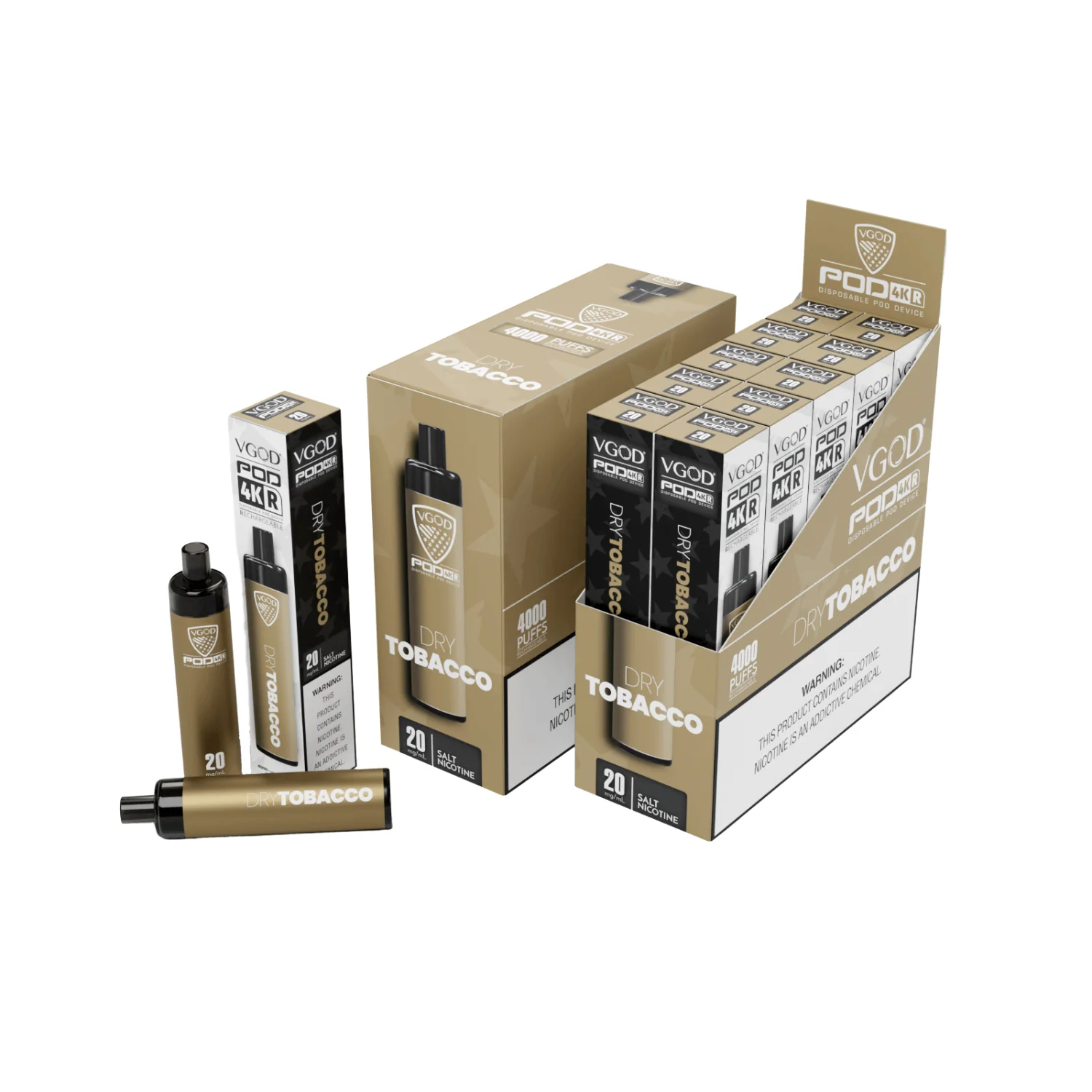 Vgod Pod 4KR Disposable Vape Device - Image 10