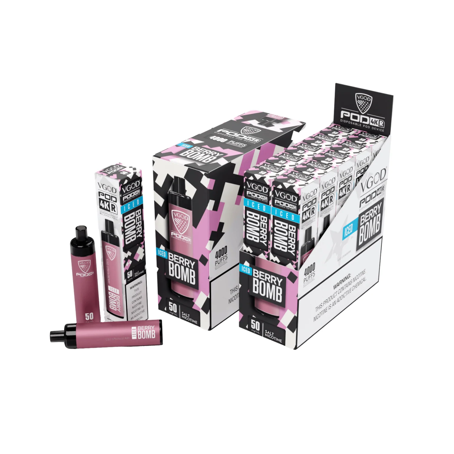 Vgod Pod 4KR Disposable Vape Device - Image 12