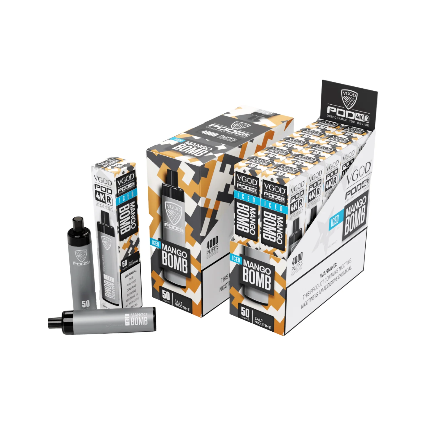 Vgod Pod 4KR Disposable Vape Device - Image 7