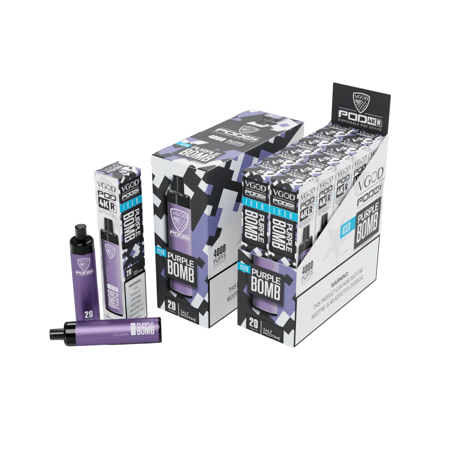 Vgod Pod 4KR Disposable Vape Device - Image 8