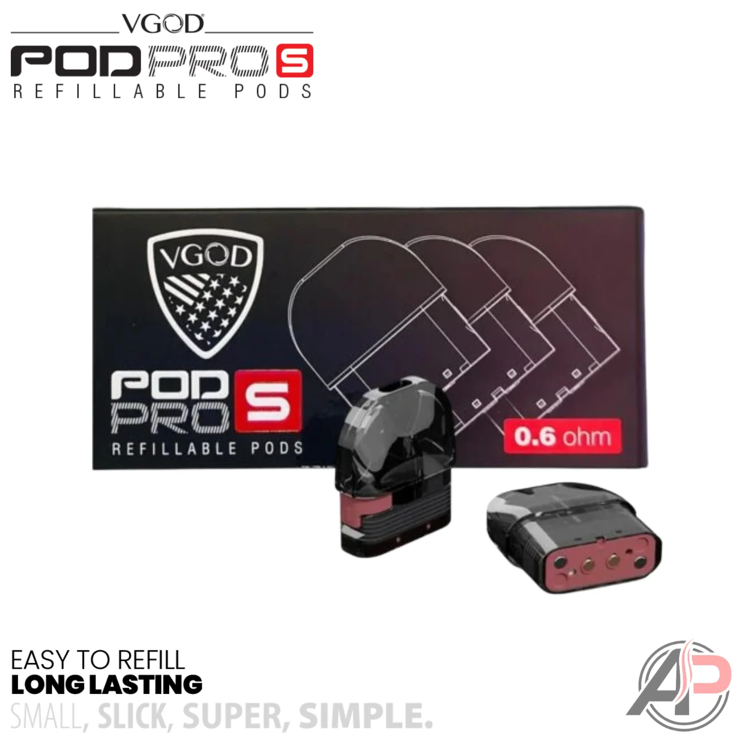 Vgod Pod Pro S Replacement Pods 3 Pack - Image 2
