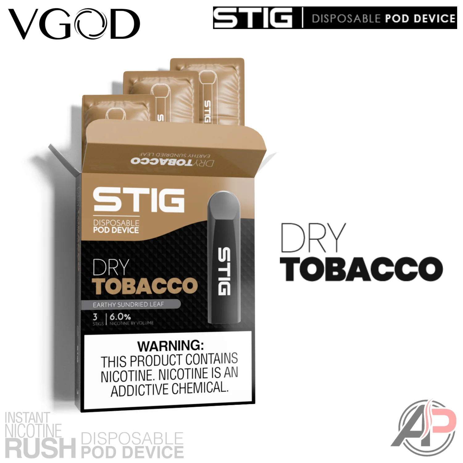Vgod Stig Disposable Vape Device 3 Pack - Image 5