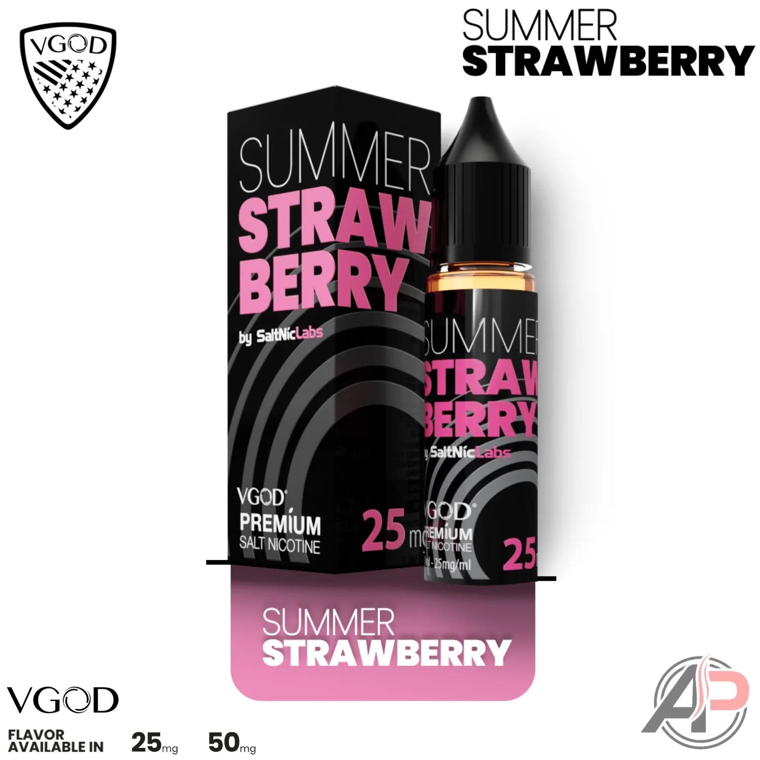 VGOD Summer Strawberry 30ml Salt Nic - Image 2