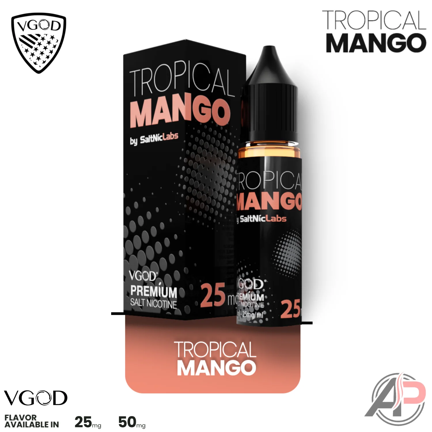 VGOD Tropical Mango 30ml Salt Nic - Image 2