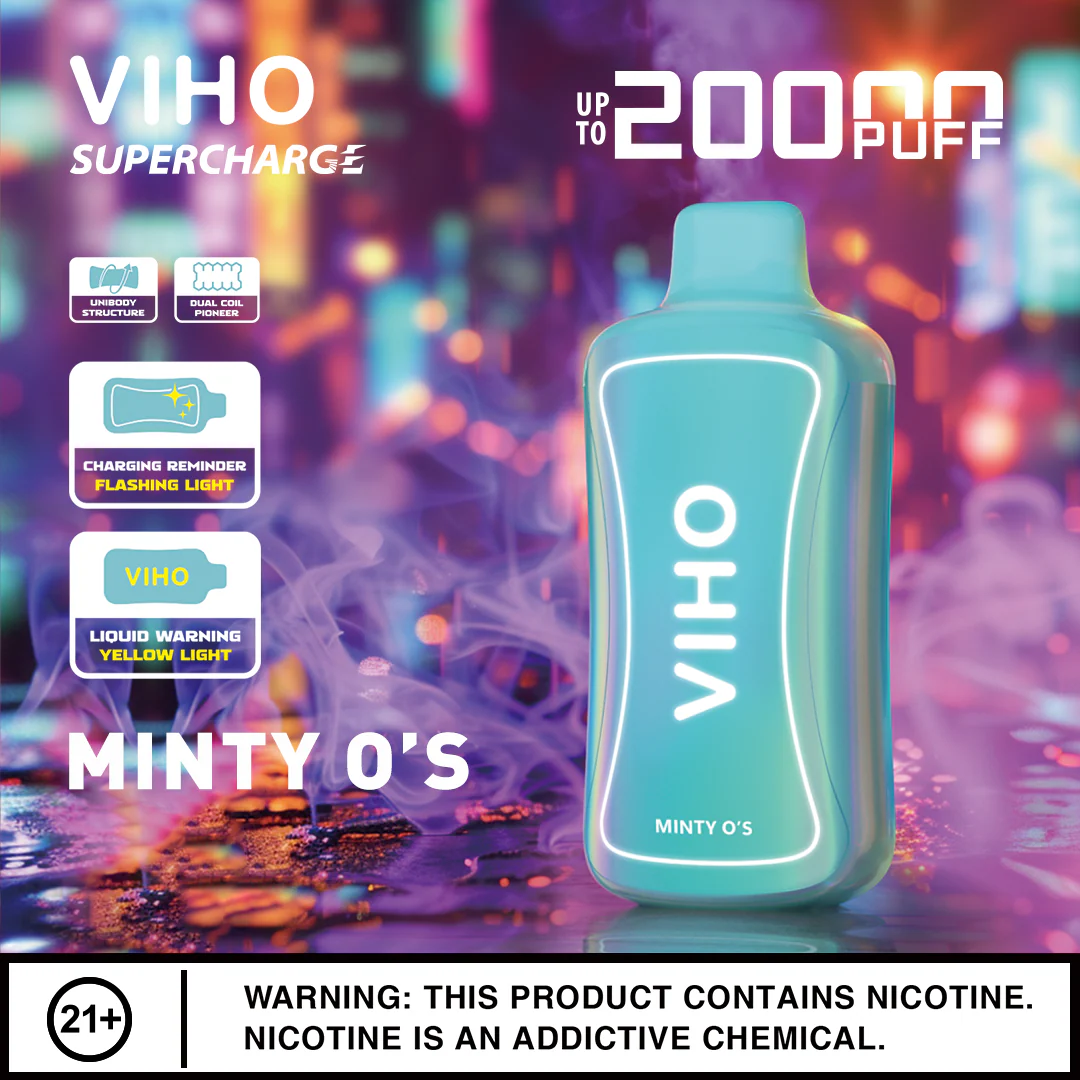 Viho Supercharge 20000 Puffs Disposable Vape Device - Image 10