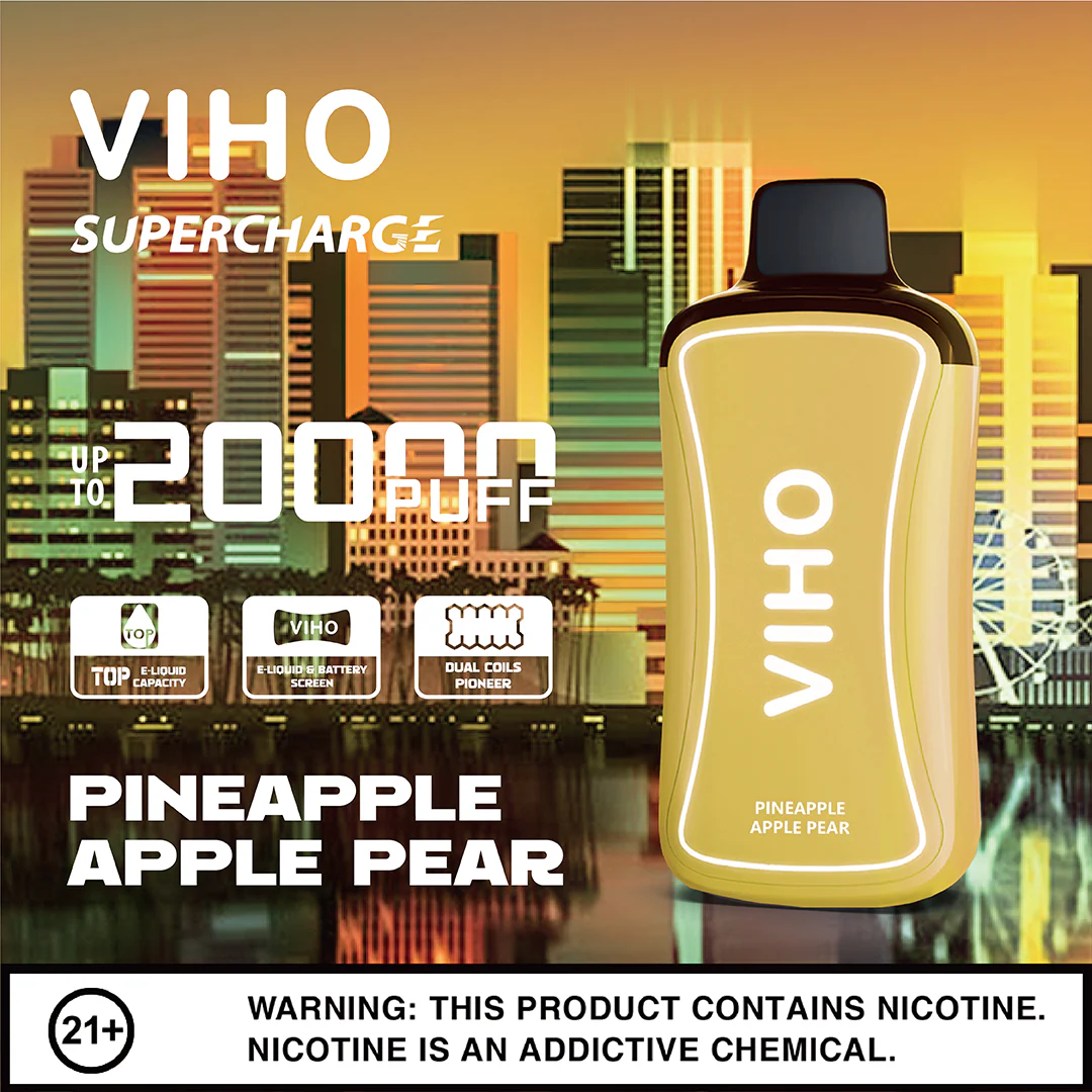 Viho Supercharge 20000 Puffs Disposable Vape Device - Image 15