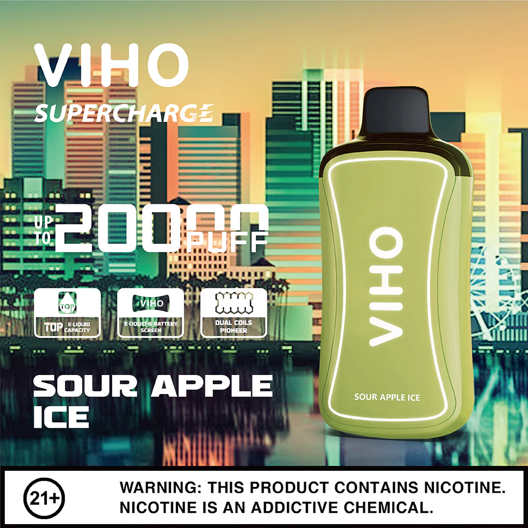 Viho Supercharge 20000 Puffs Disposable Vape Device - Image 18