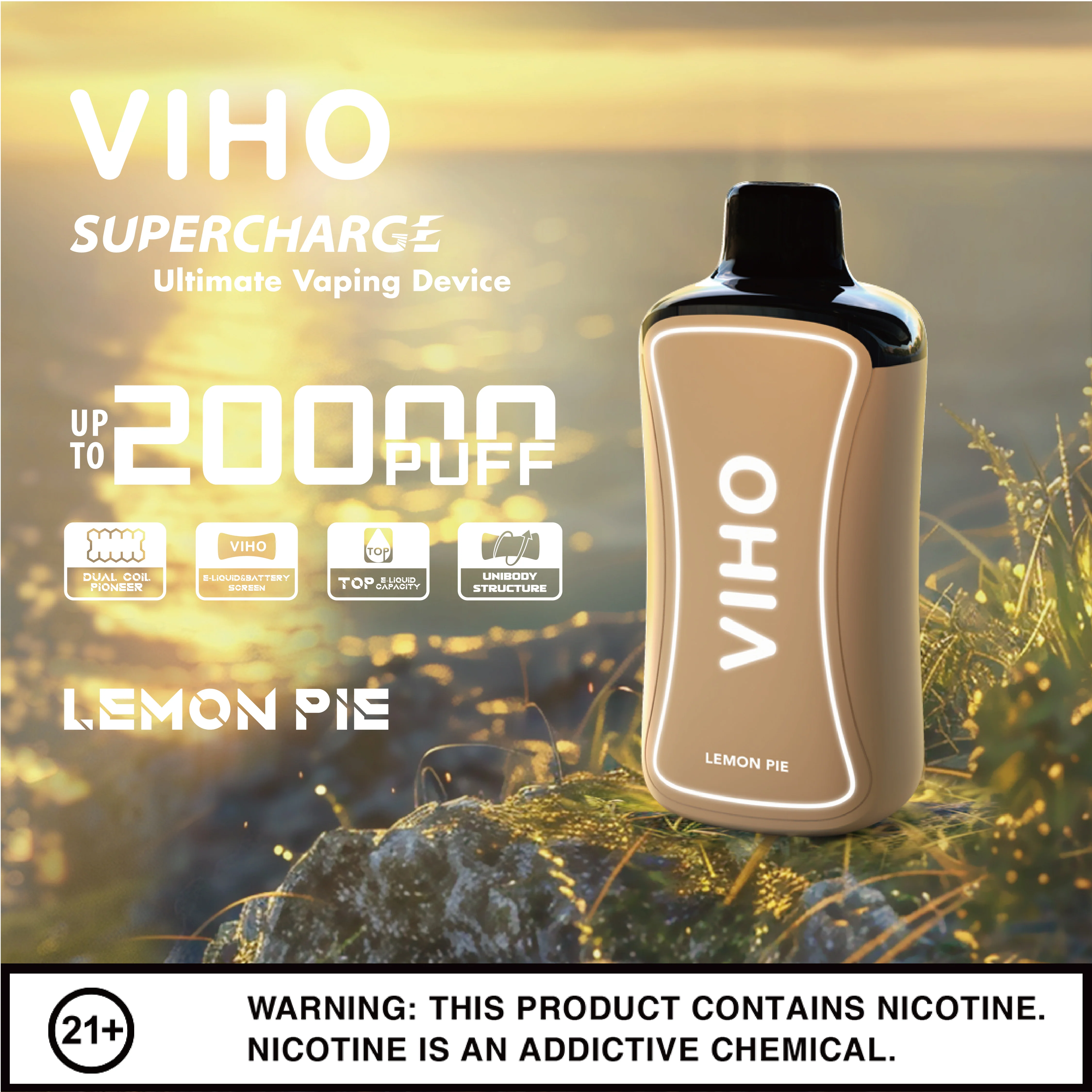 Viho Supercharge 20000 Puffs Disposable Vape Device - Image 26