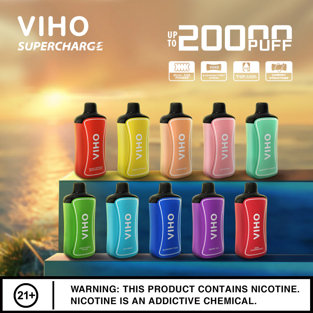 Viho Supercharge 20000 Puffs Disposable Vape Device - Image 3