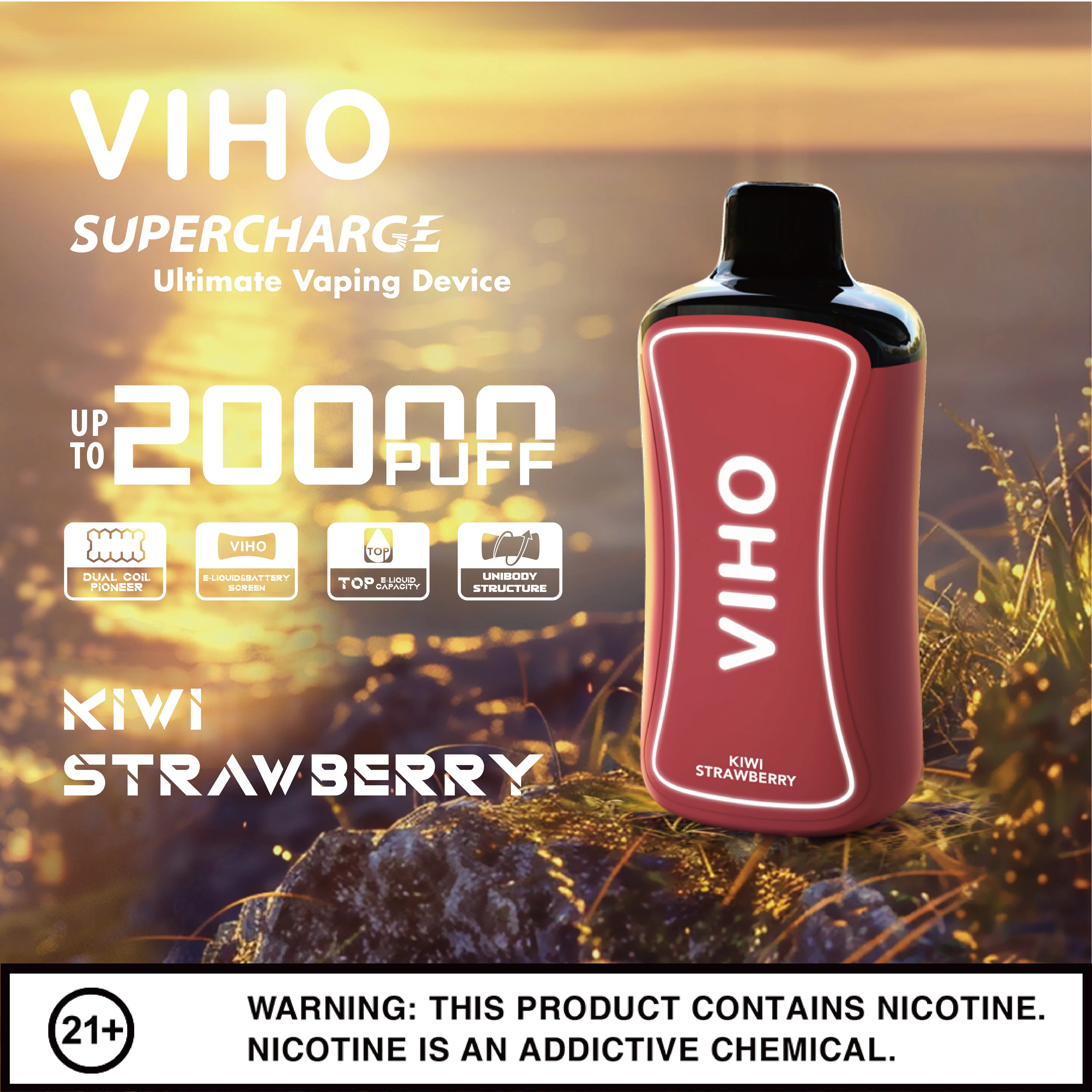 Viho Supercharge 20000 Puffs Disposable Vape Device - Image 31