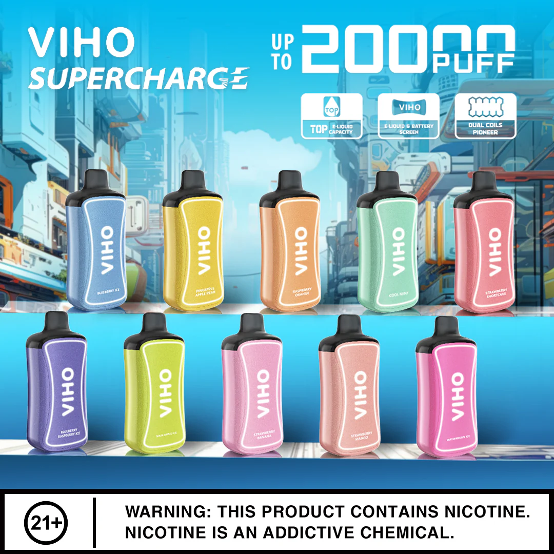 Viho Supercharge 20000 Puffs Disposable Vape Device - Image 4