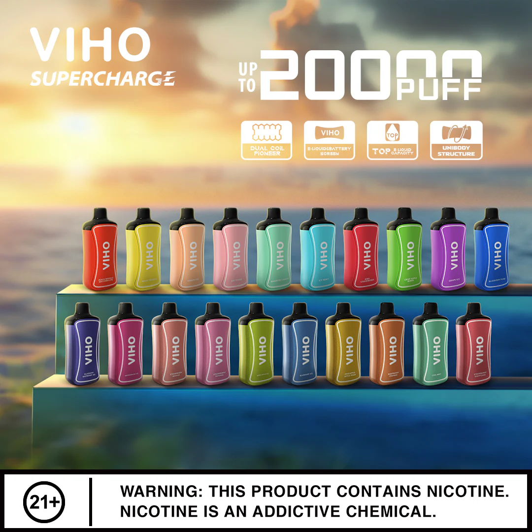 Viho Supercharge 20000 Puffs Disposable Vape Device - Image 6