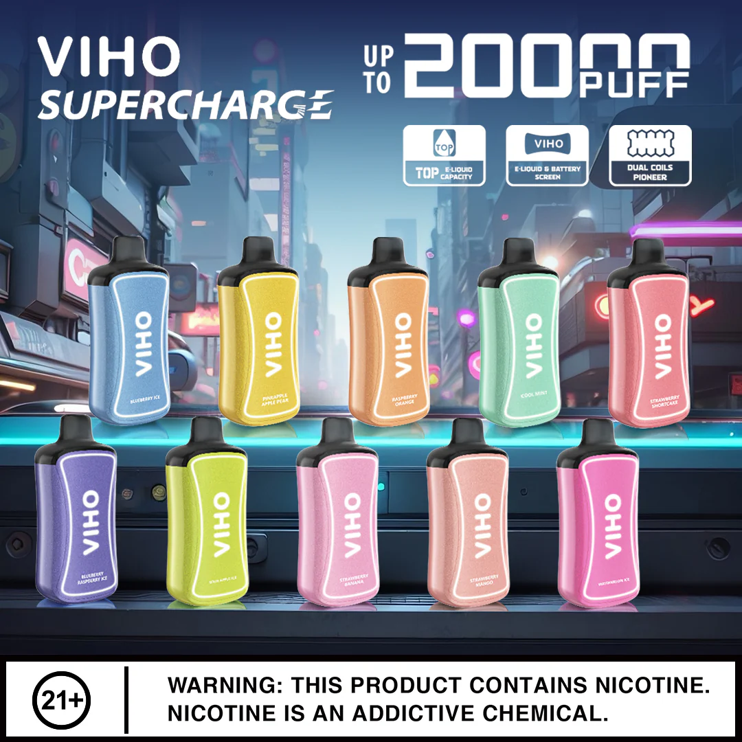Viho Supercharge 20000 Puffs Disposable Vape Device - Image 7