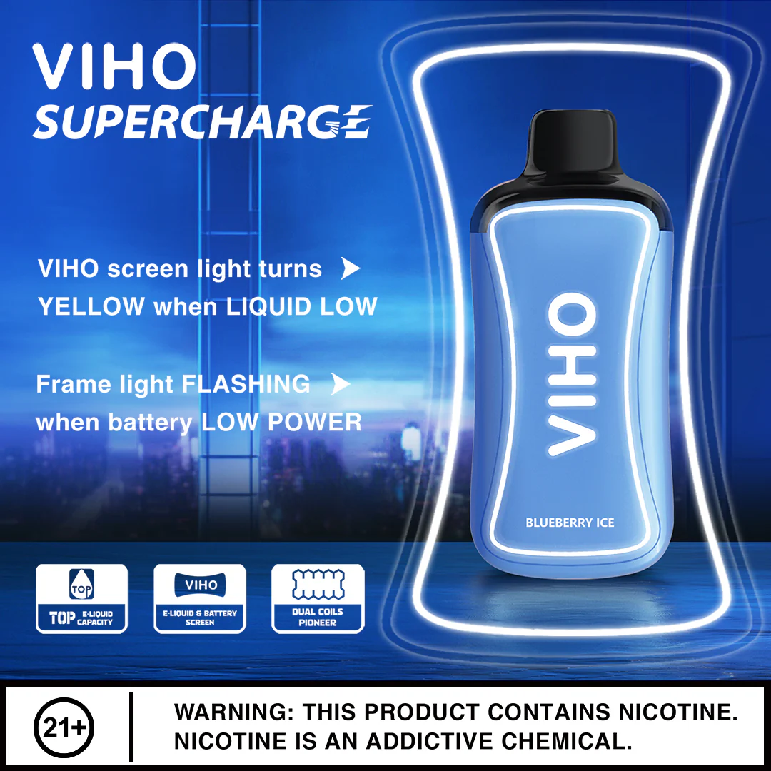 Viho Supercharge 20000 Puffs Disposable Vape Device - Image 9