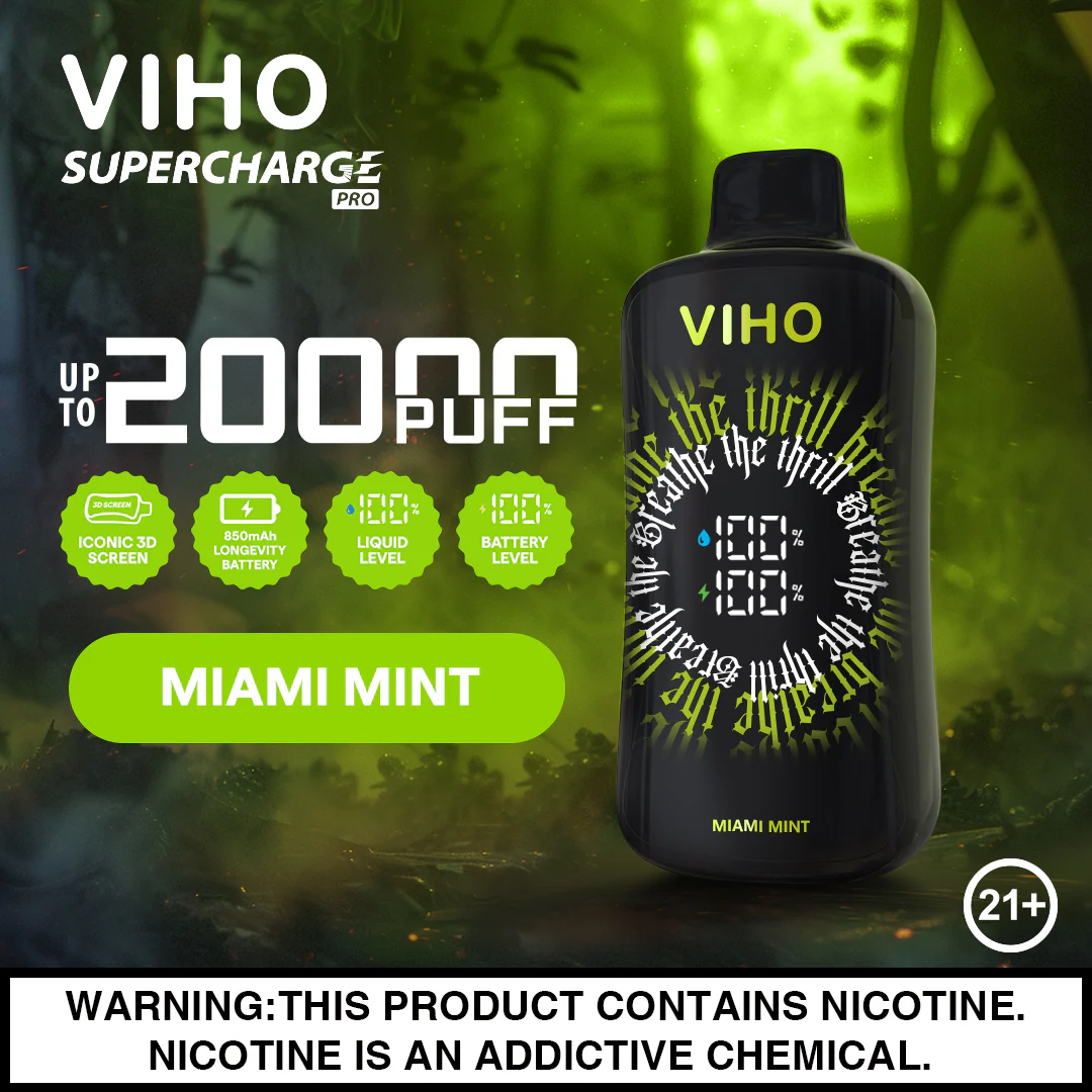 Viho Supercharge Pro 20000 Puffs Disposable Vape Device - Image 13