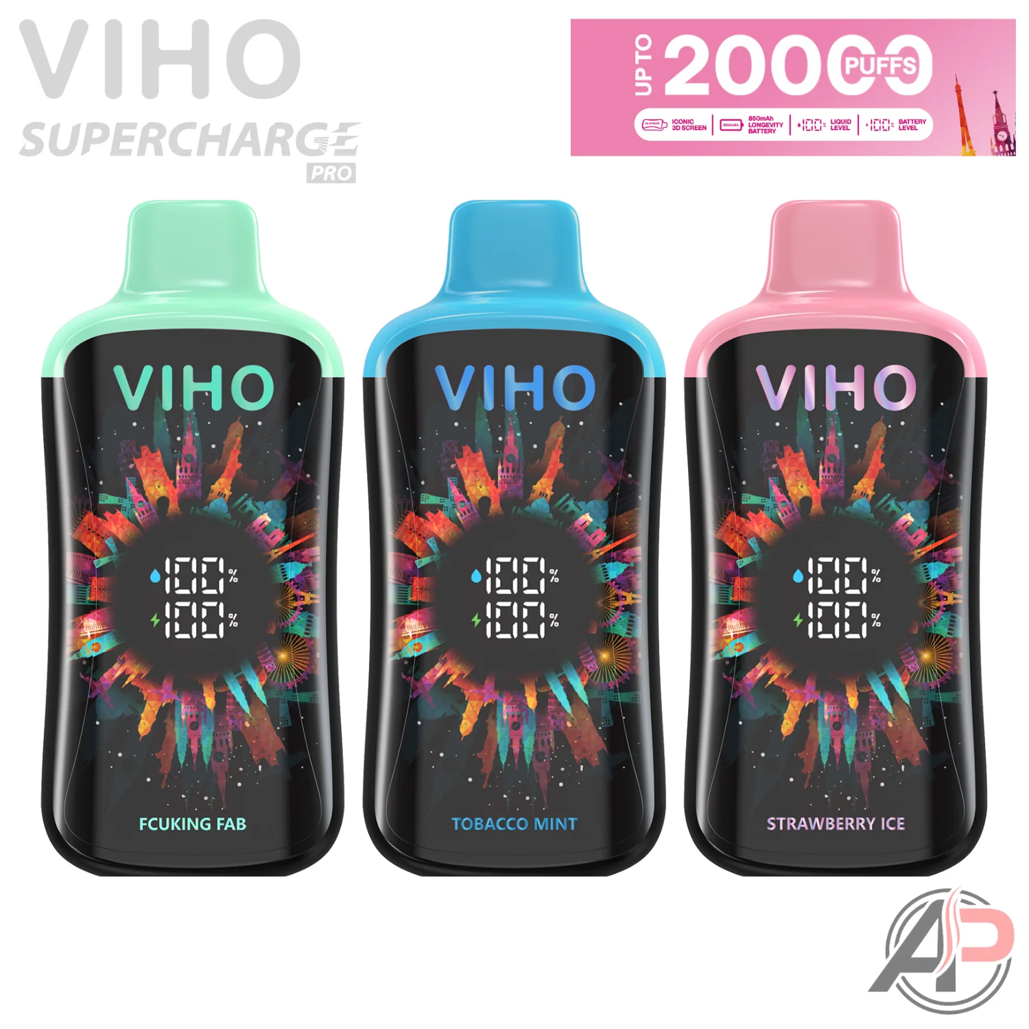 Viho Supercharge Pro 20000 Puffs Disposable Vape Device - Image 6