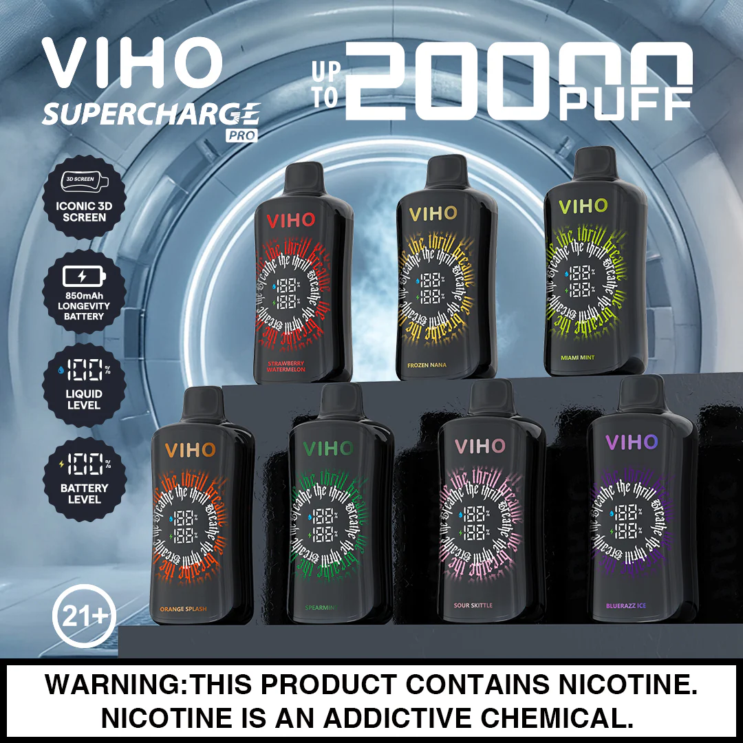 Viho Supercharge Pro 20000 Puffs Disposable Vape Device - Image 7