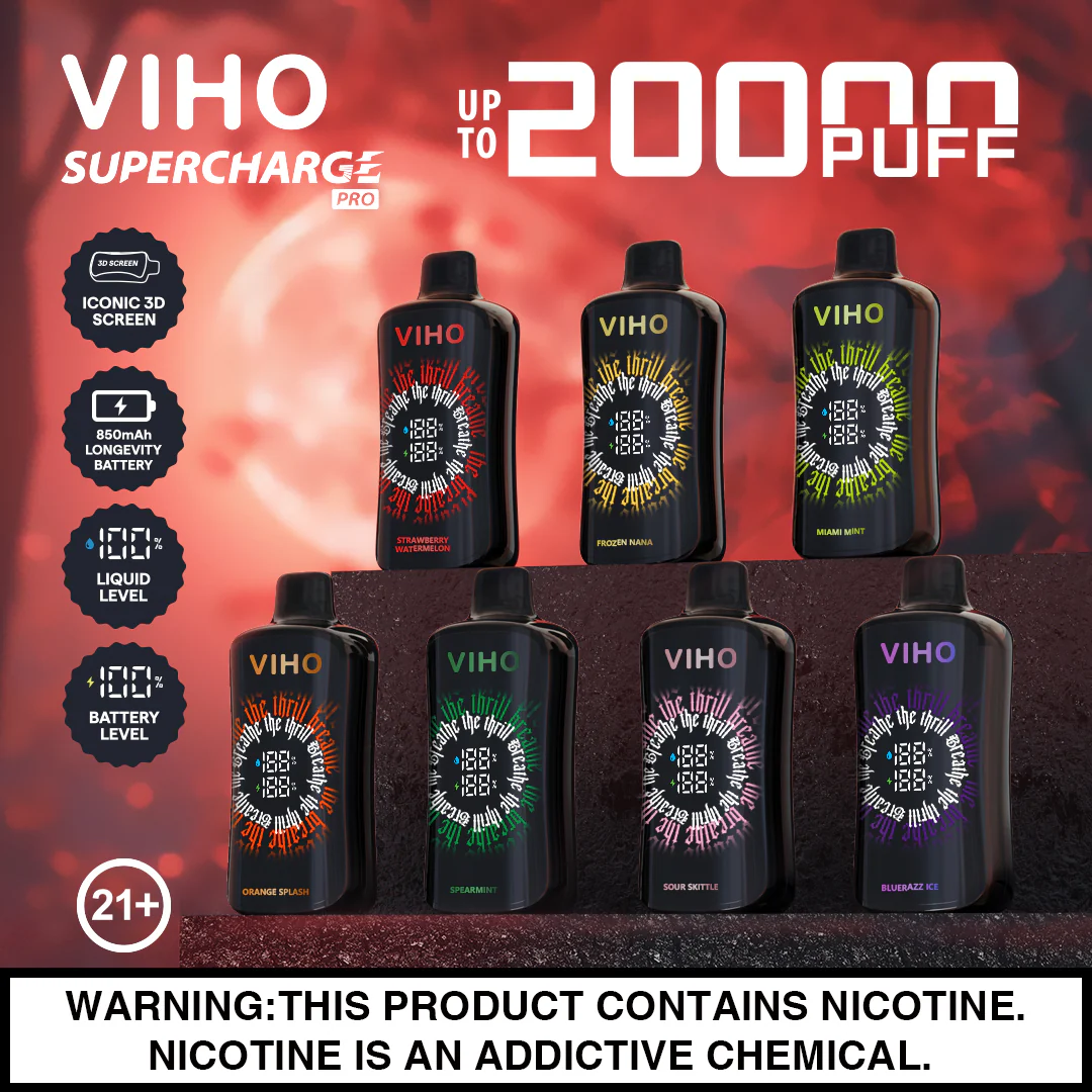Viho Supercharge Pro 20000 Puffs Disposable Vape Device - Image 8