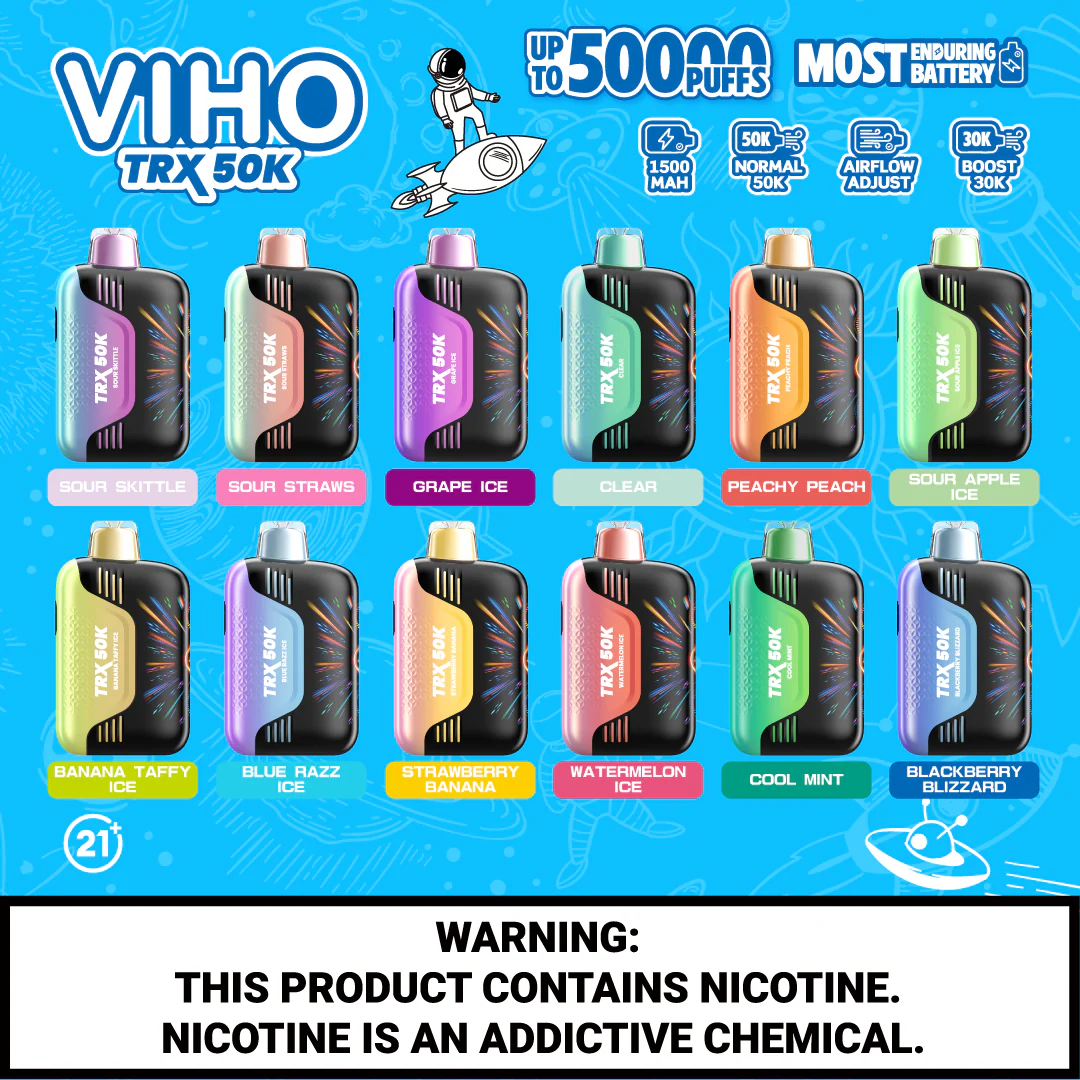 Viho Trx 50K Puffs Disposable Vape Device - Image 11
