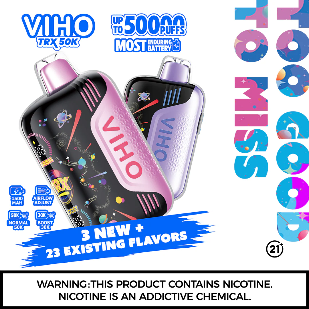 Viho Trx 50K Puffs Disposable Vape Device - Image 18