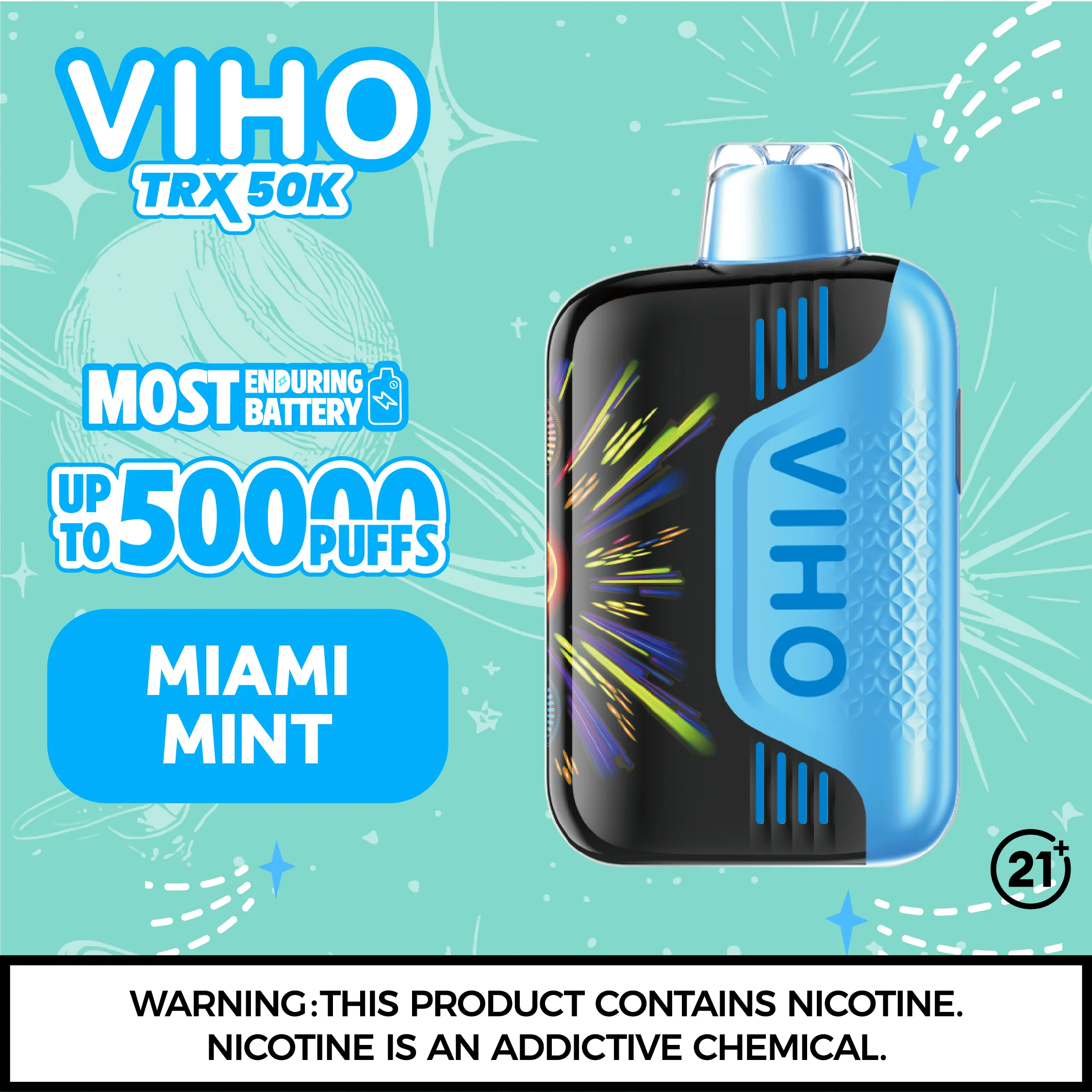Viho Trx 50K Puffs Disposable Vape Device - Image 34