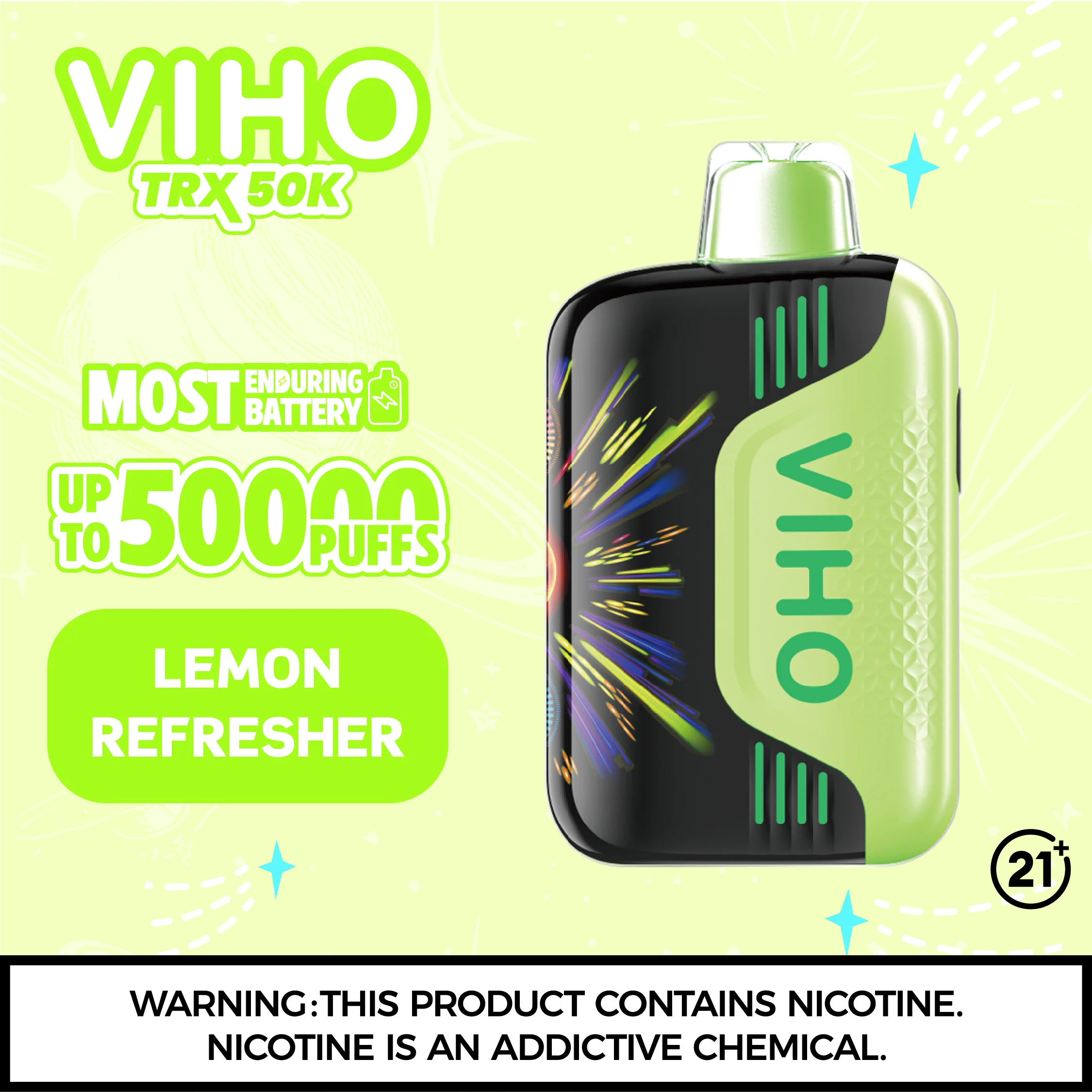 Viho Trx 50K Puffs Disposable Vape Device - Image 37