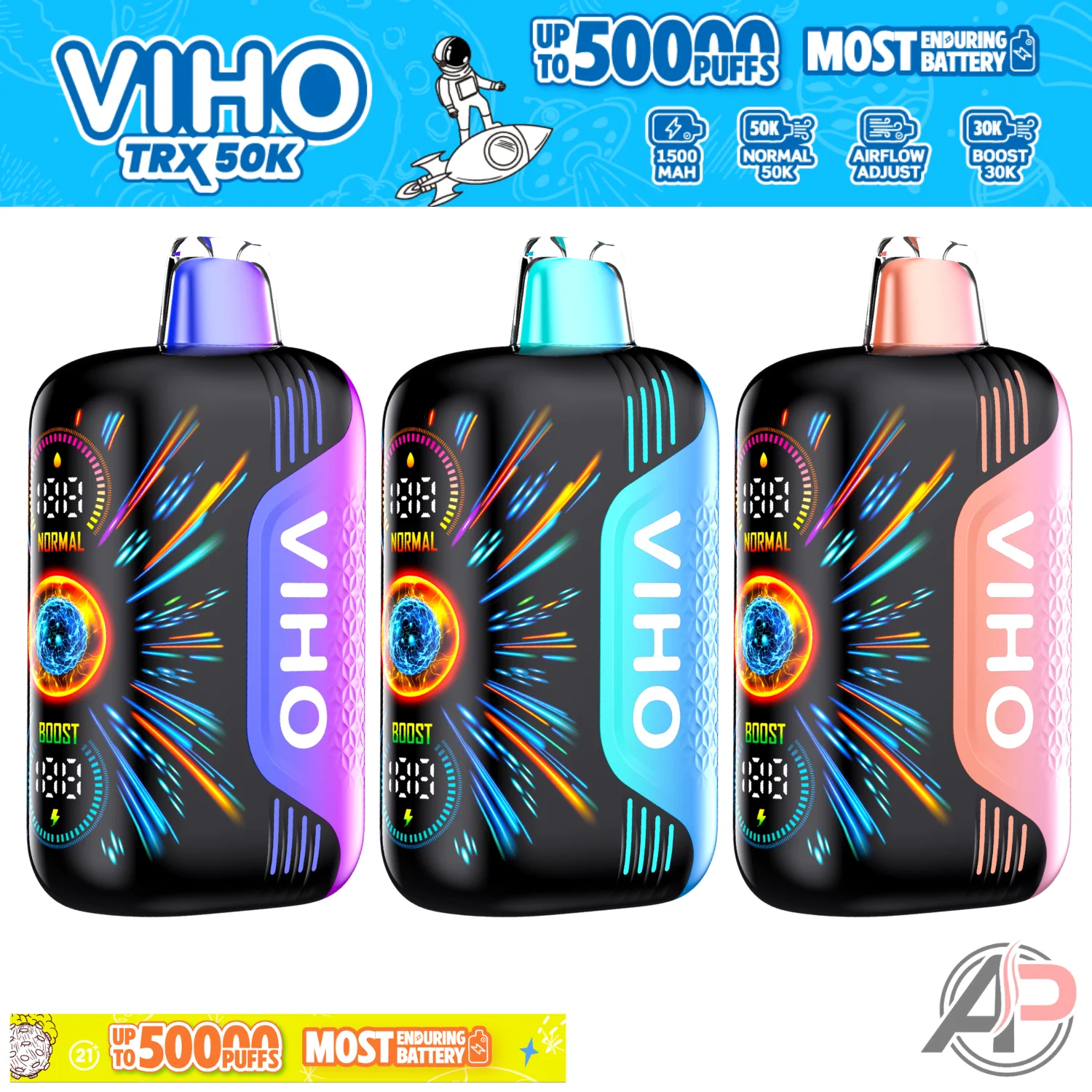 Viho Trx 50K Puffs Disposable Vape Device - Image 50