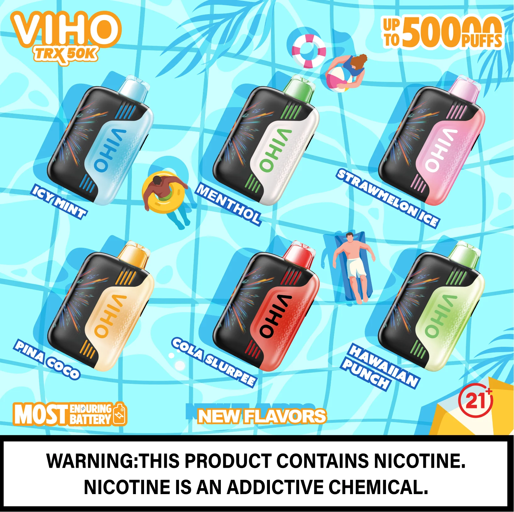 Viho Trx 50K Puffs Disposable Vape Device - Image 6