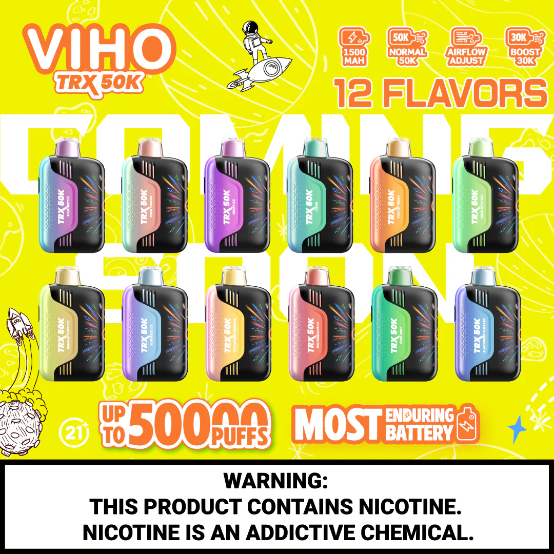 Viho Trx 50K Puffs Disposable Vape Device - Image 9