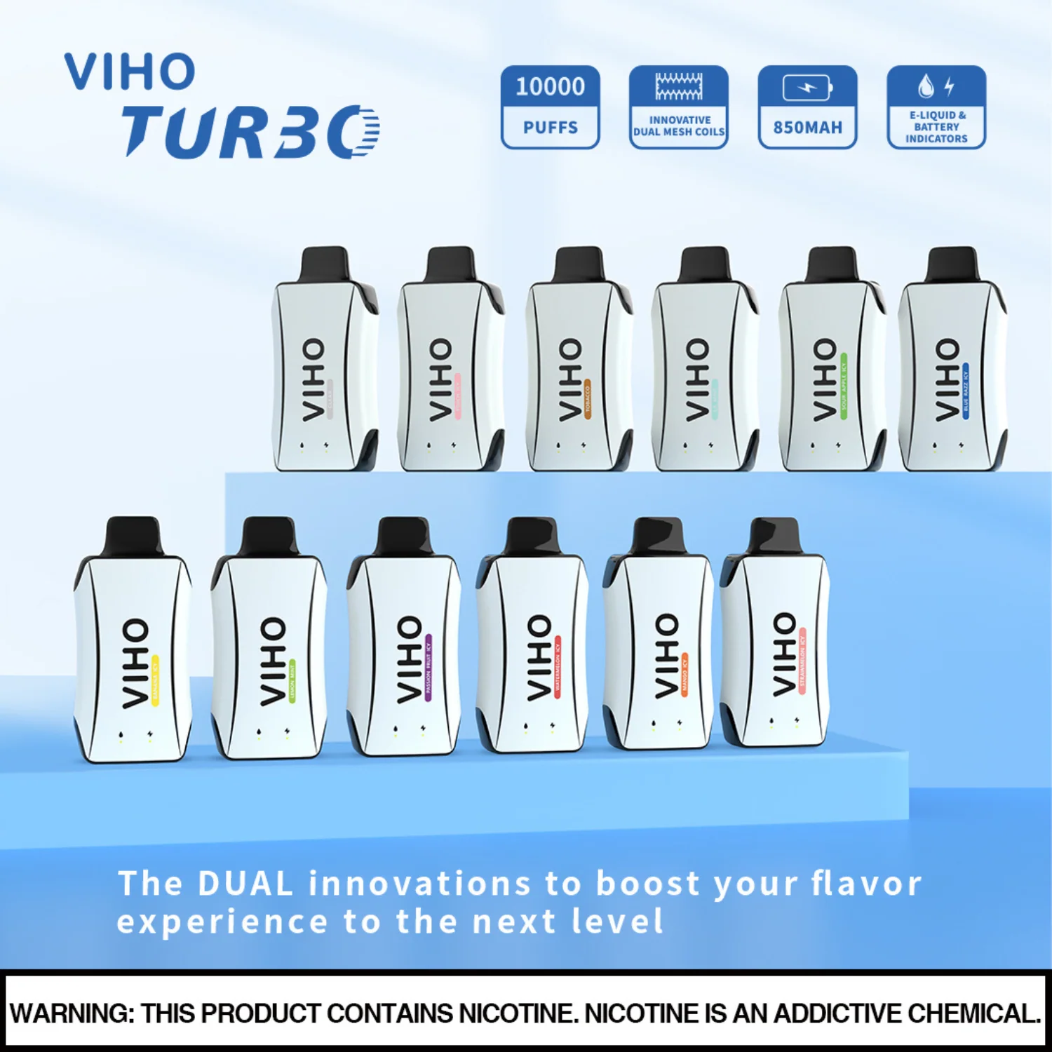 Viho Turbo 10000 Puffs Vape - Image 7