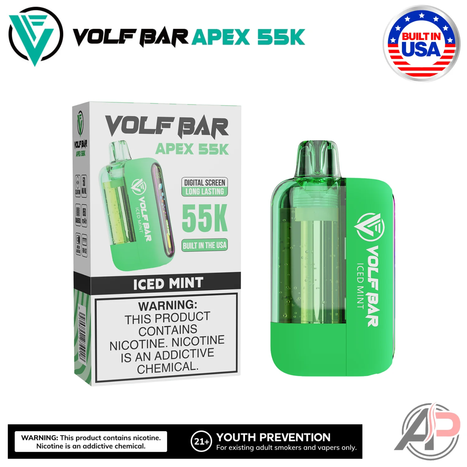 Volf Bar Apex 55,000 Puffs Disposable Vape Device - Image 10