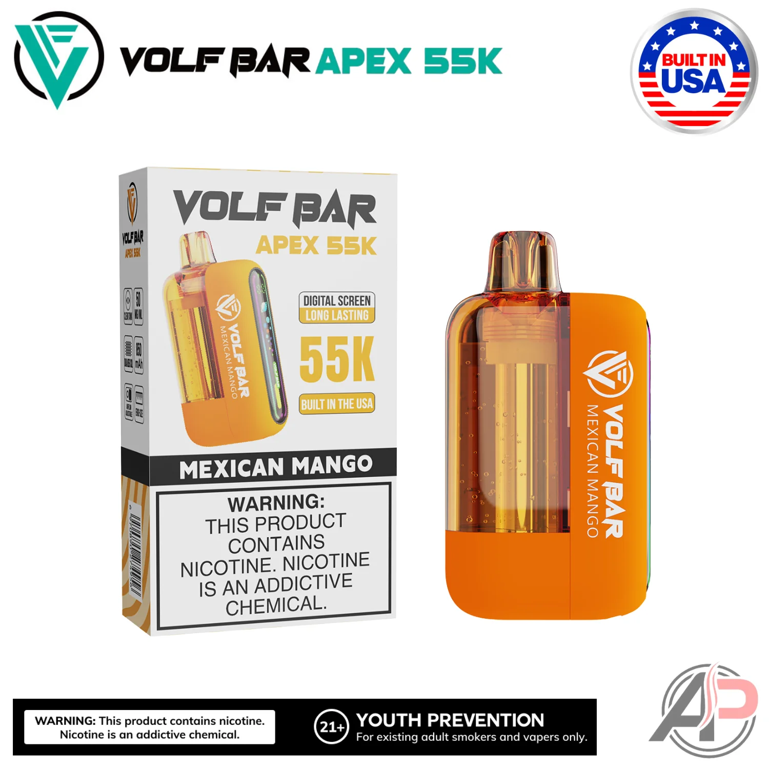 Volf Bar Apex 55,000 Puffs Disposable Vape Device - Image 12