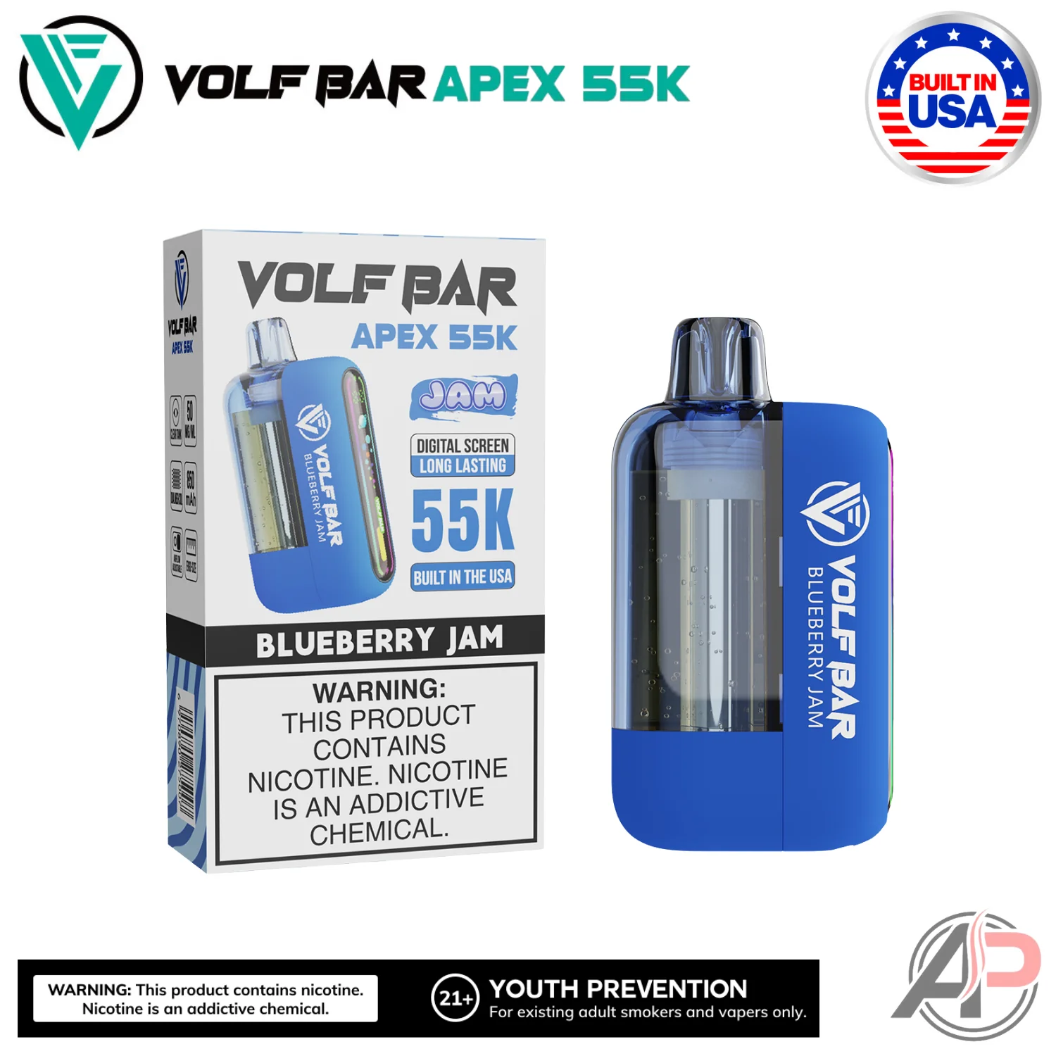 Volf Bar Apex 55,000 Puffs Disposable Vape Device - Image 5