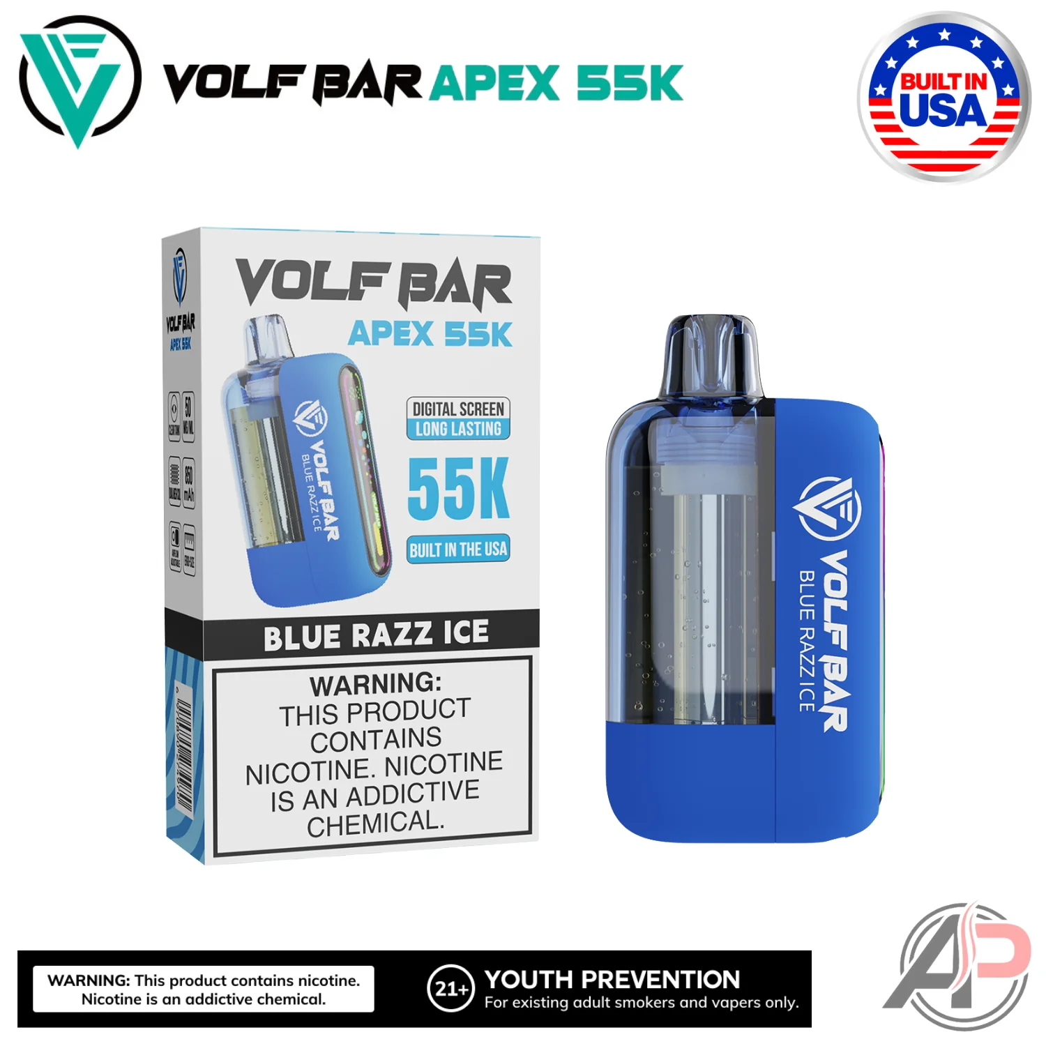 Volf Bar Apex 55,000 Puffs Disposable Vape Device - Image 7