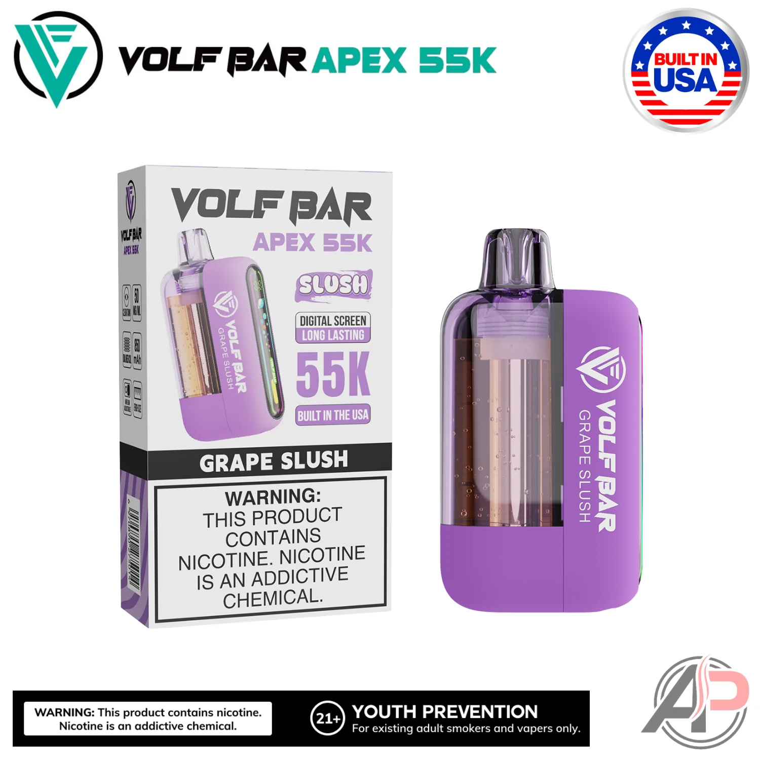 Volf Bar Apex 55,000 Puffs Disposable Vape Device - Image 9