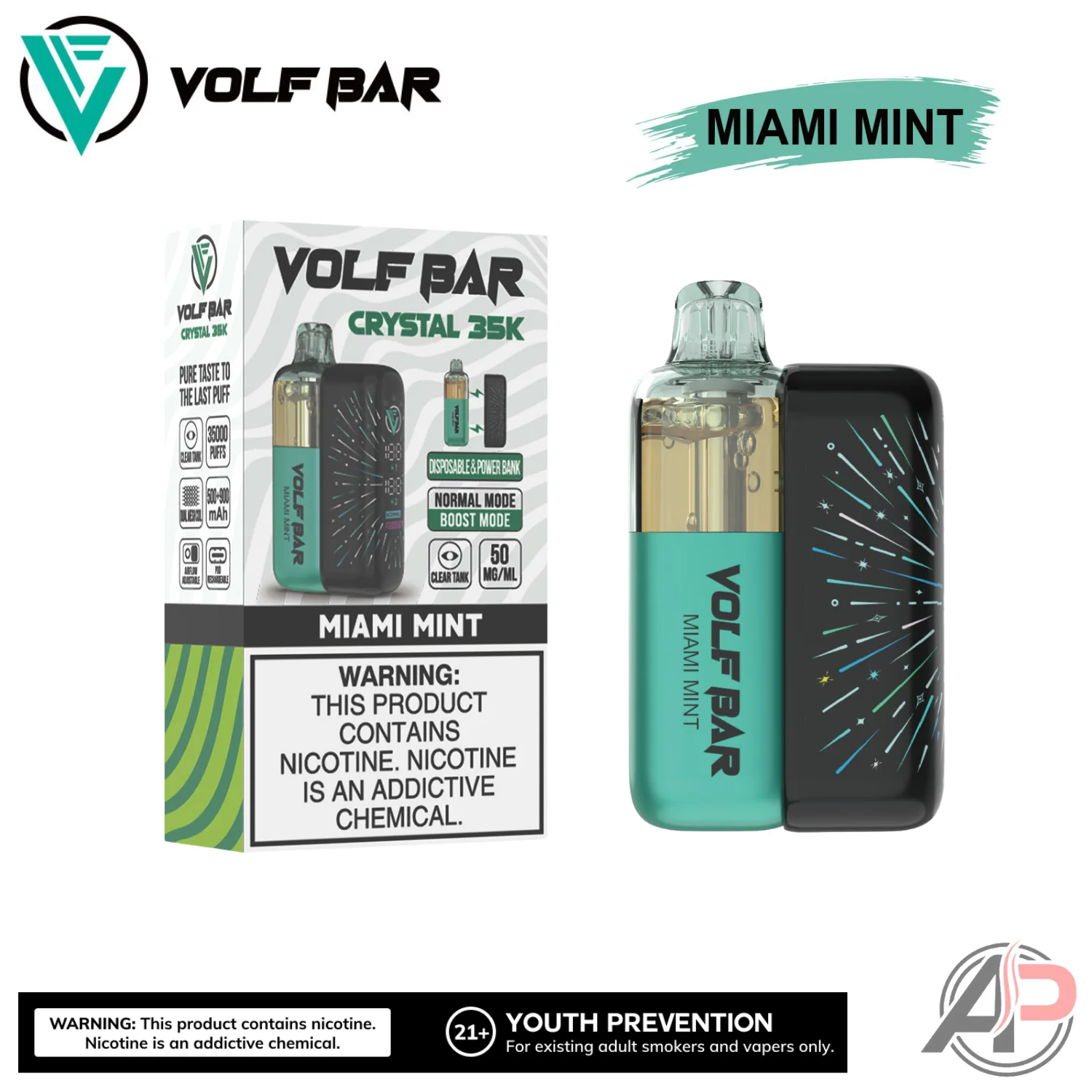 Volf Bar Crystal 35,000 Puffs Disposable Vape Device - Image 12