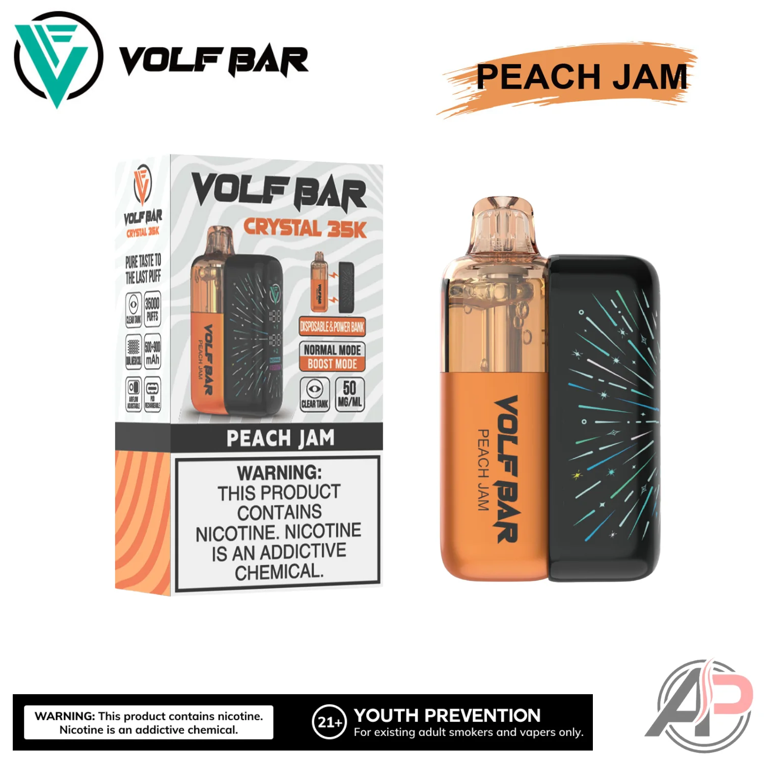 Volf Bar Crystal 35,000 Puffs Disposable Vape Device - Image 13