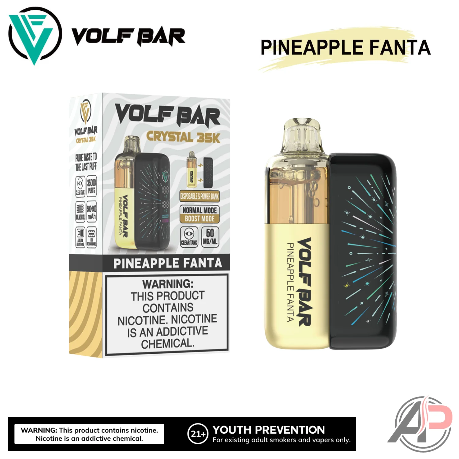 Volf Bar Crystal 35,000 Puffs Disposable Vape Device - Image 15
