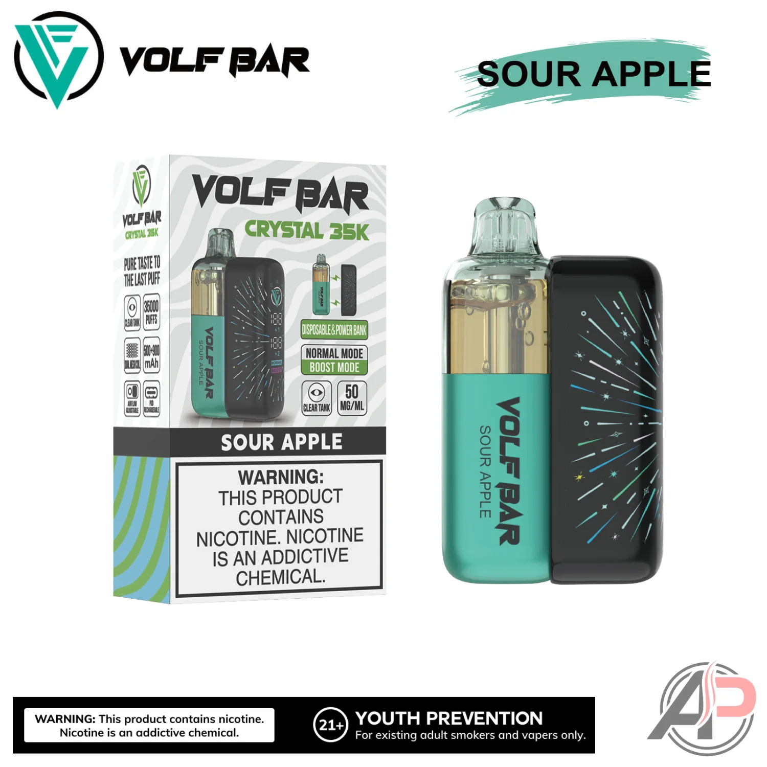 Volf Bar Crystal 35,000 Puffs Disposable Vape Device - Image 16