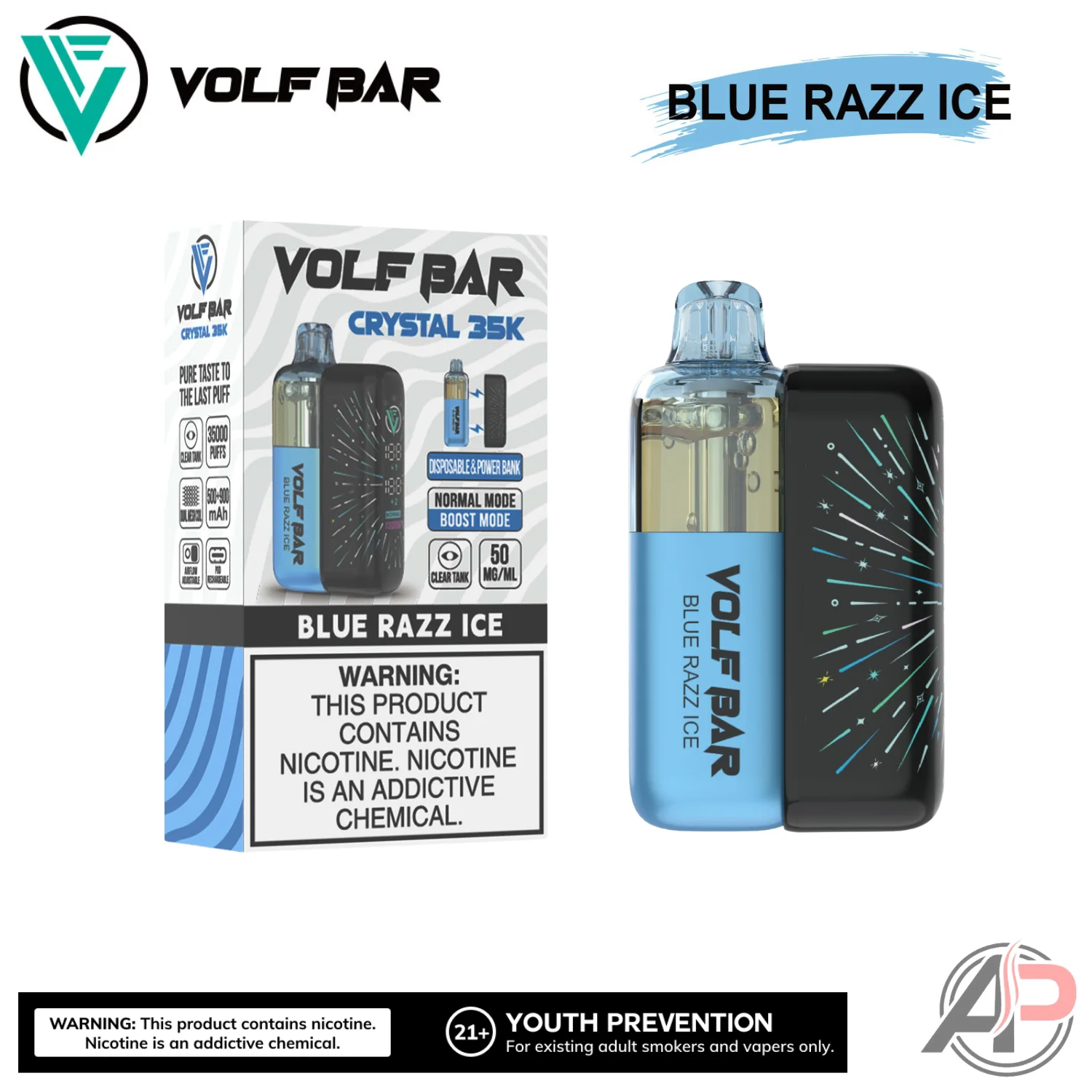 Volf Bar Crystal 35,000 Puffs Disposable Vape Device - Image 5
