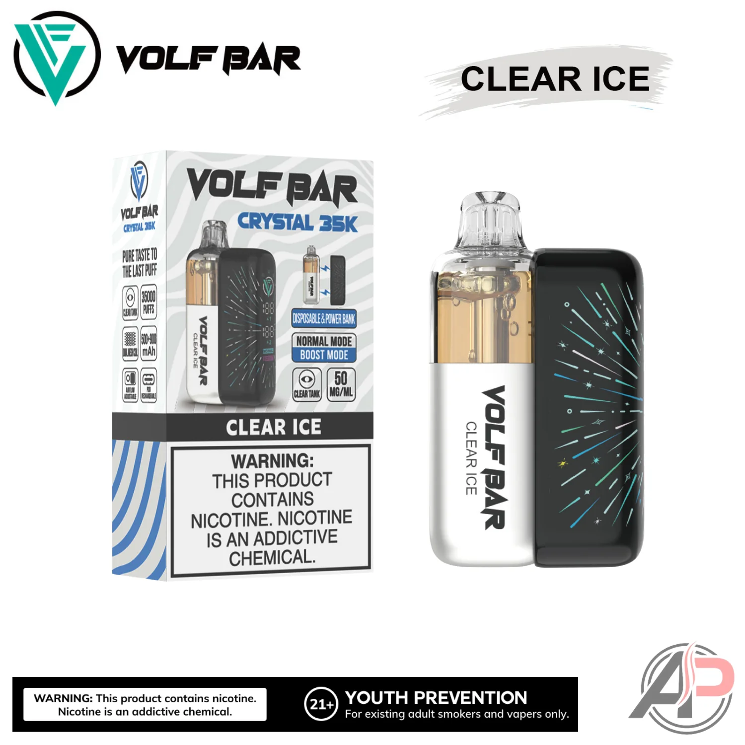 Volf Bar Crystal 35,000 Puffs Disposable Vape Device - Image 6