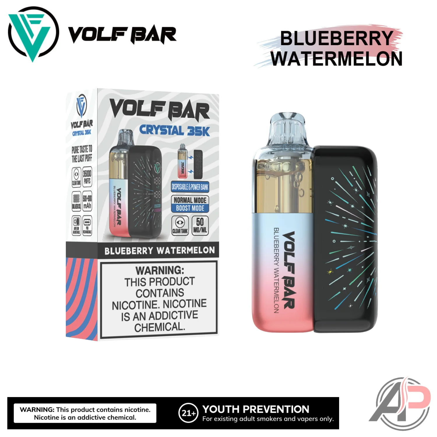 Volf Bar Crystal 35,000 Puffs Disposable Vape Device - Image 7