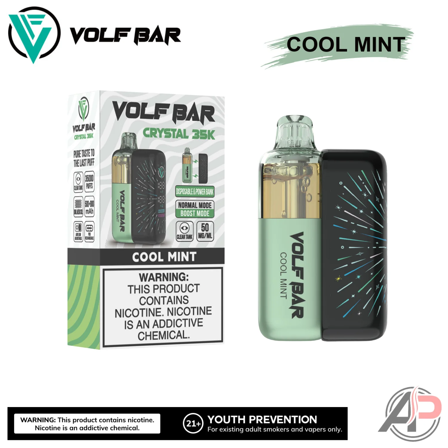Volf Bar Crystal 35,000 Puffs Disposable Vape Device - Image 8