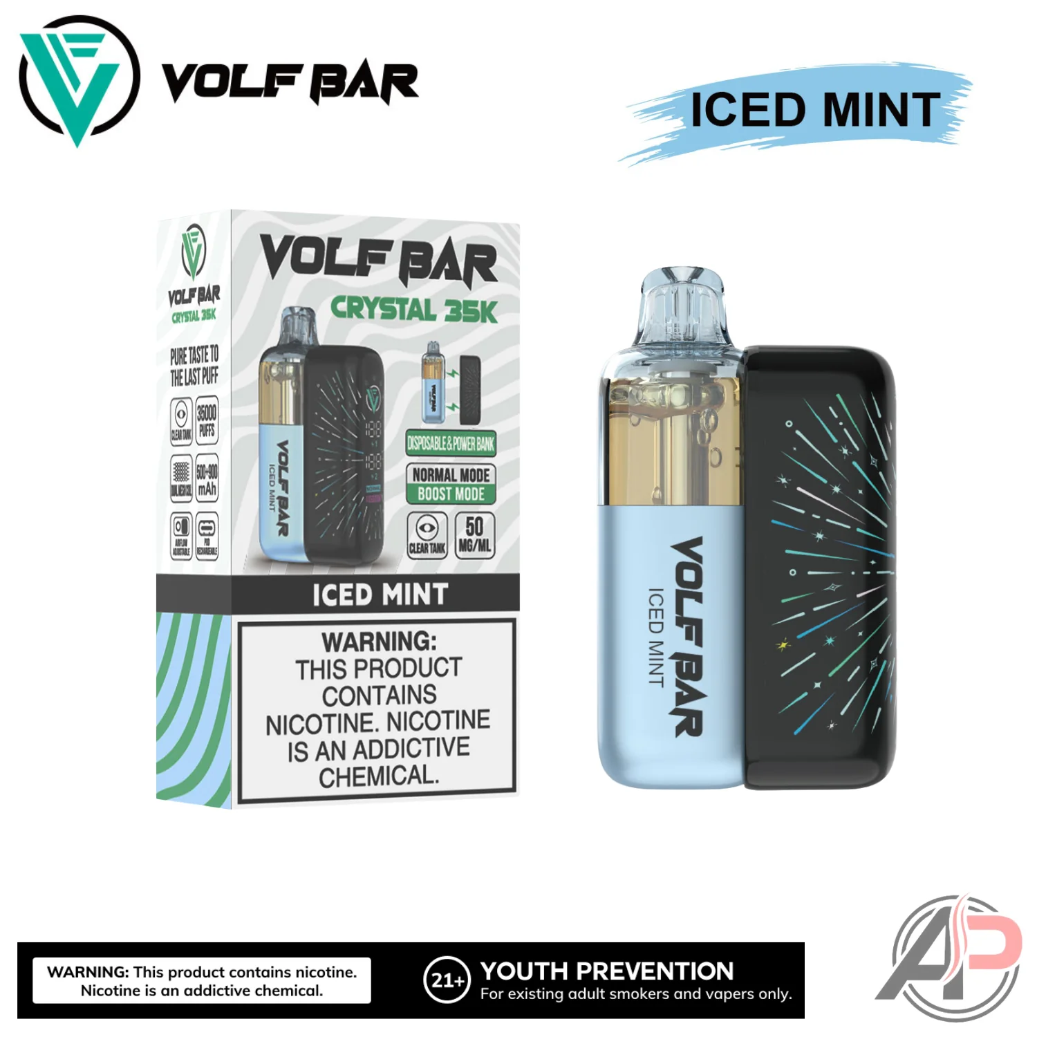 Volf Bar Crystal 35,000 Puffs Disposable Vape Device - Image 9