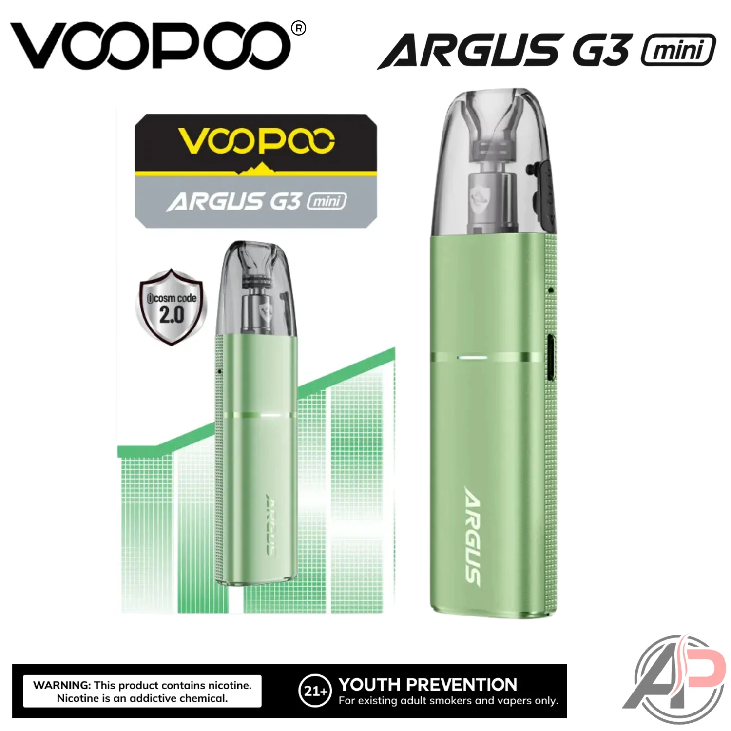 Voopoo Argus G3 Mini Pod System Starter Kit Device - Image 12