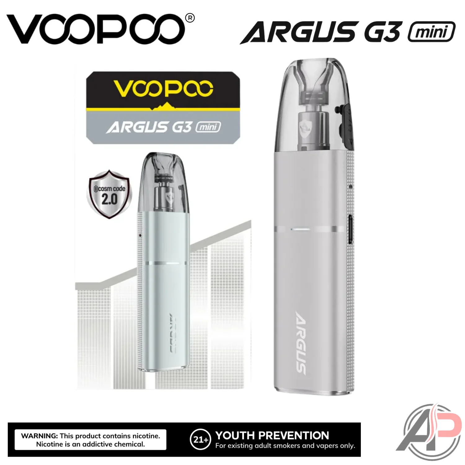 Voopoo Argus G3 Mini Pod System Starter Kit Device - Image 9
