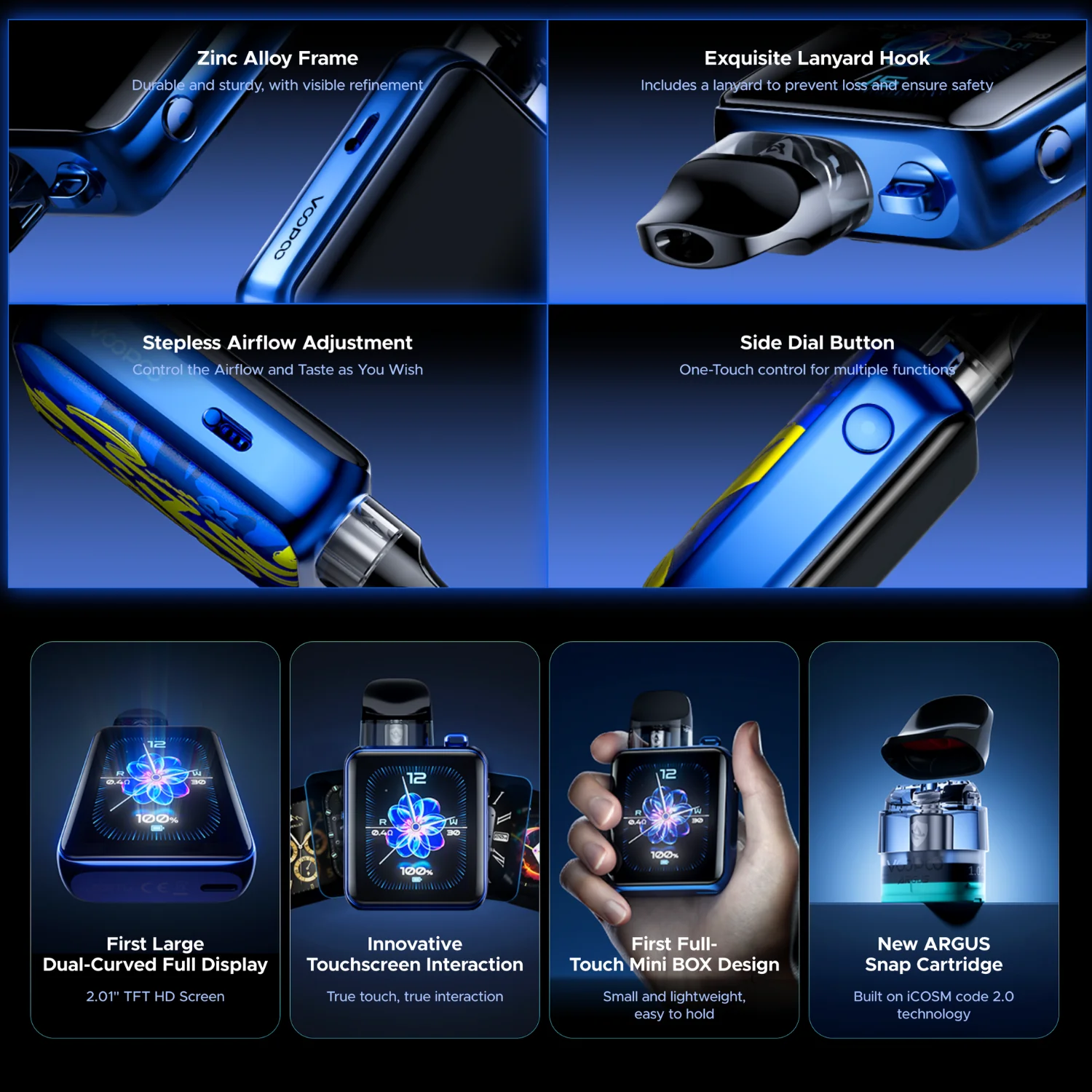 Voopoo Argus P3 Pod System Starter Kit Device - Image 2