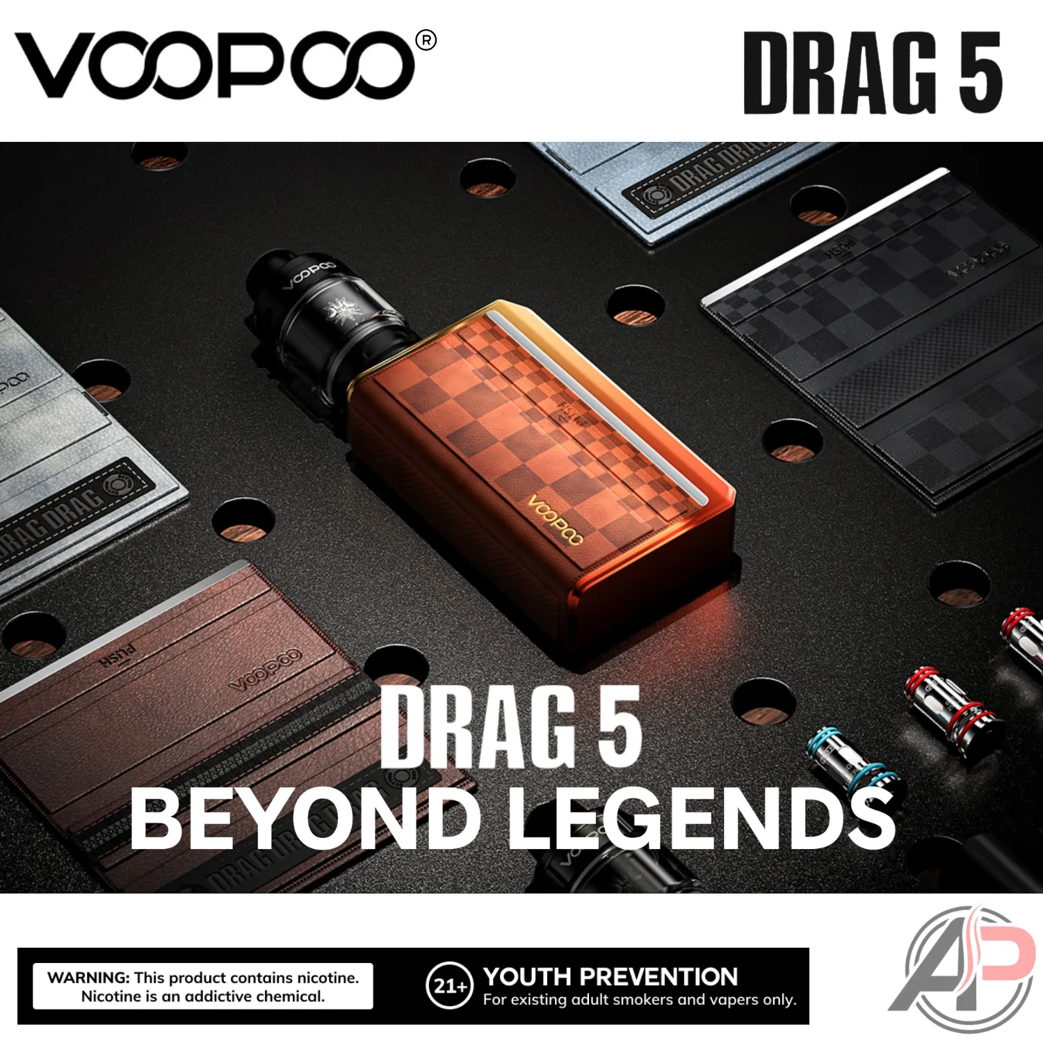 Voopoo Drag 5 177w Box Mod Starter Kit Device - Image 2