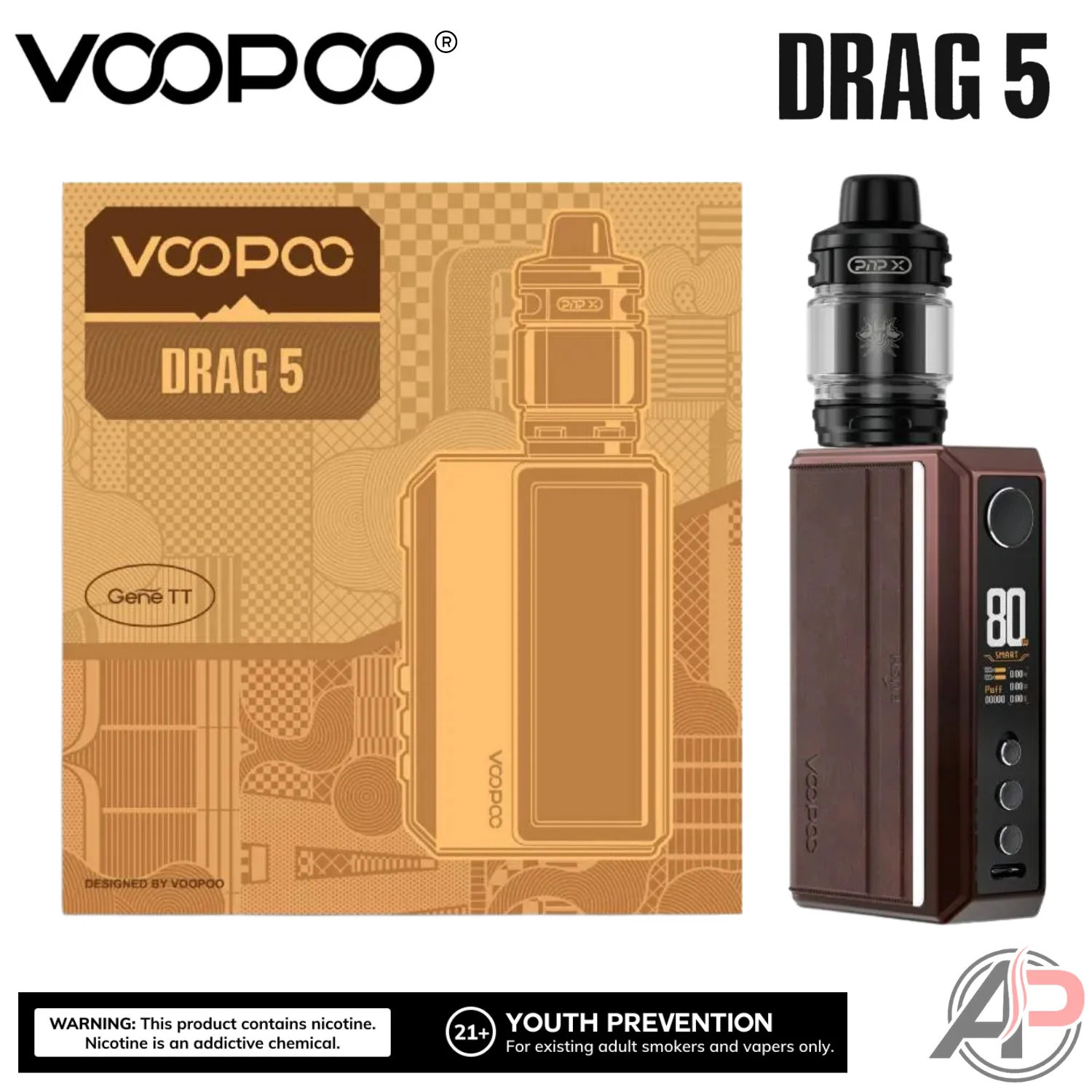 Voopoo Drag 5 177w Box Mod Starter Kit Device - Image 6