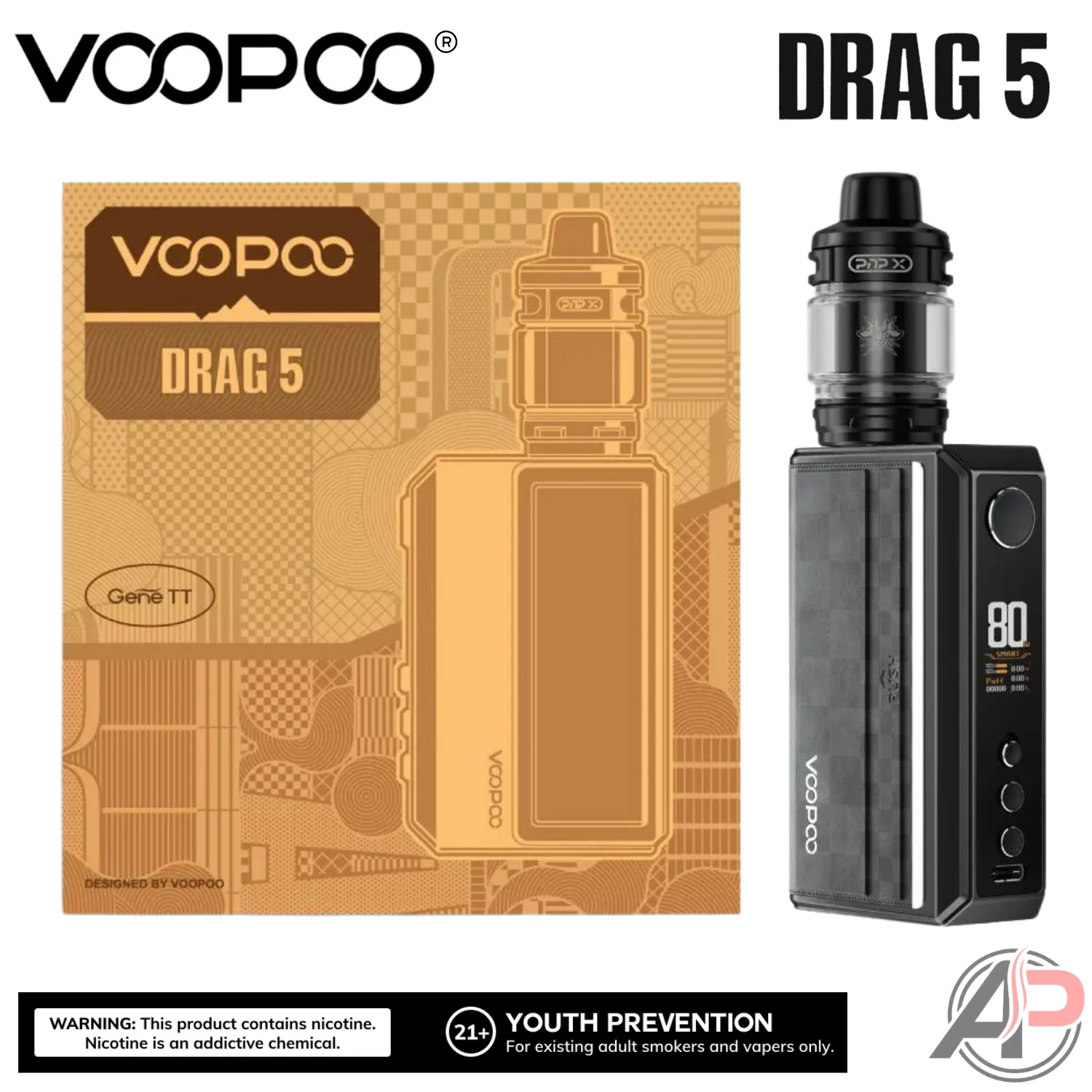 Voopoo Drag 5 177w Box Mod Starter Kit Device - Image 7